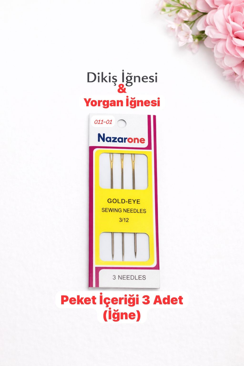 Dikiş İğnesi Yorgan İğnesi