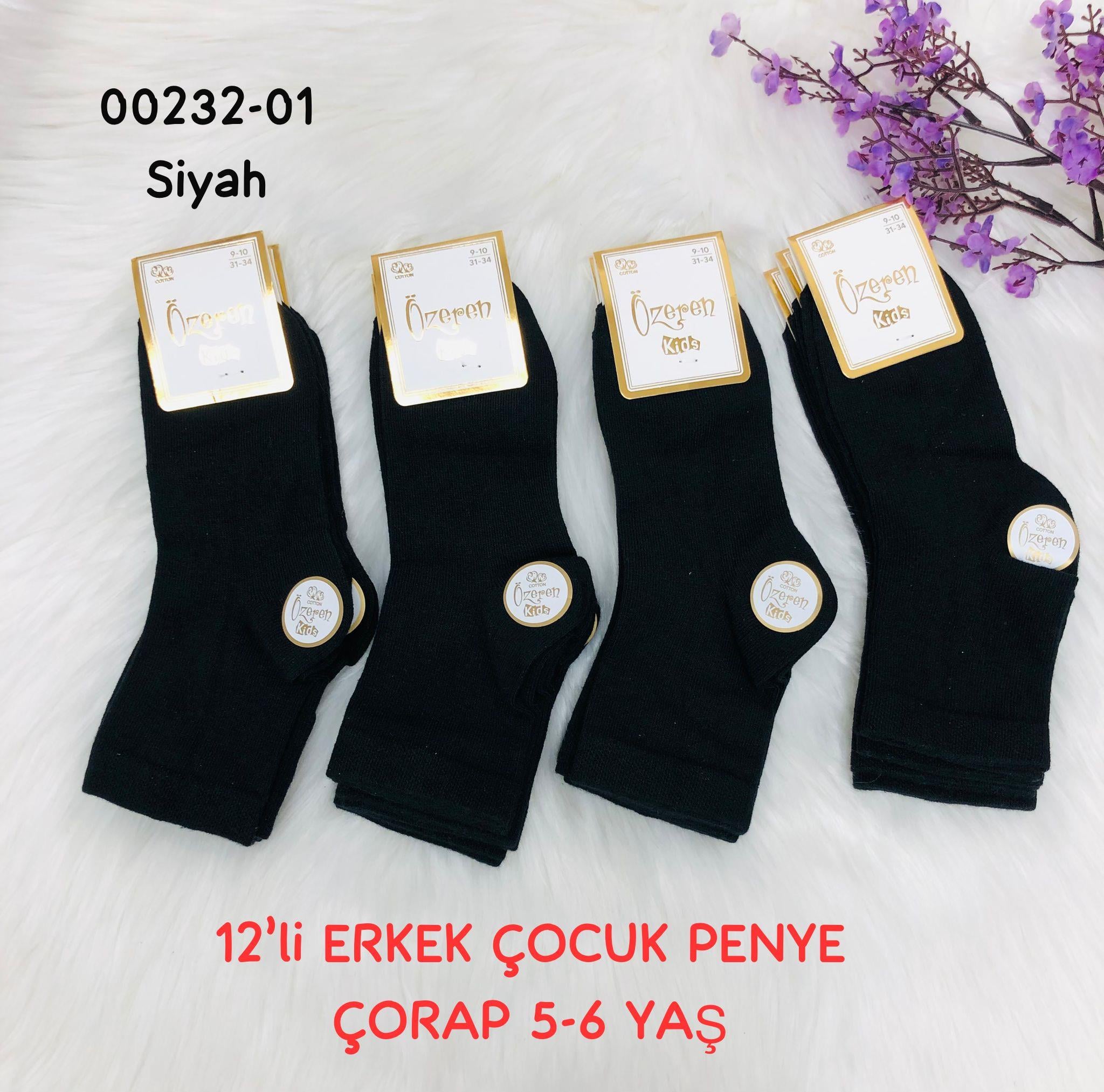 Erkek Çocuk Penye Çorap