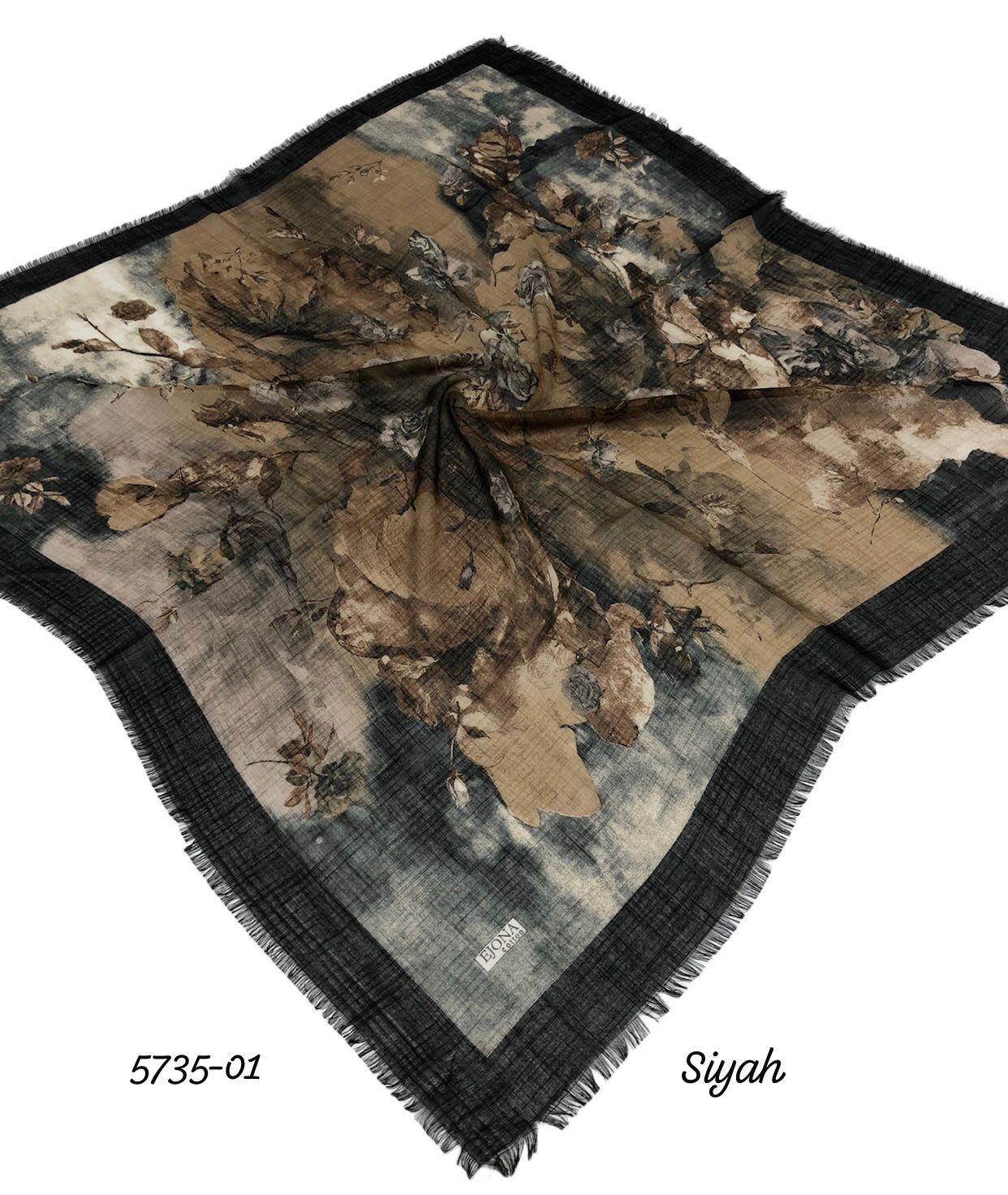 Flamlı Pamuk Eşarp