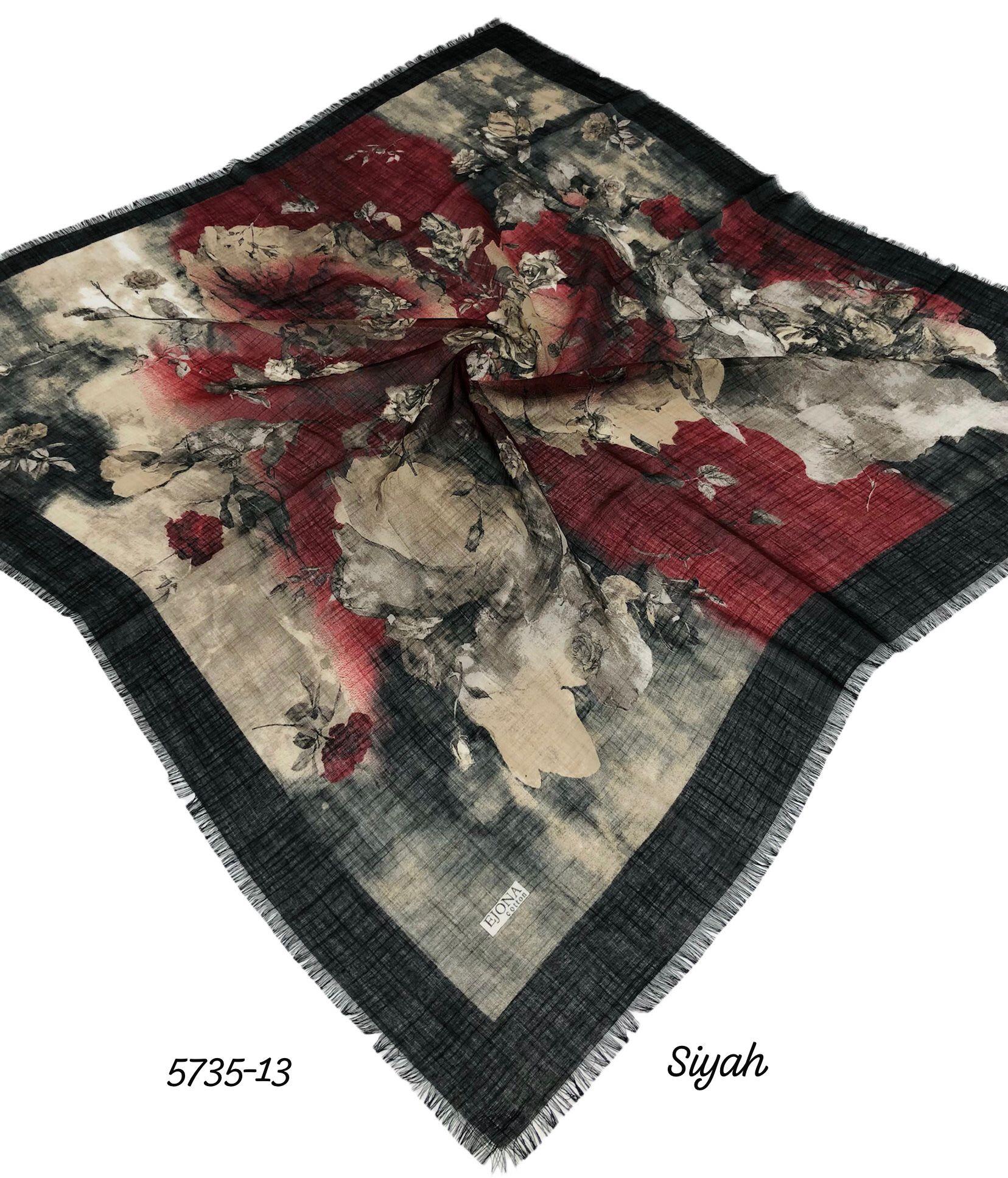 Flamlı Pamuk Eşarp