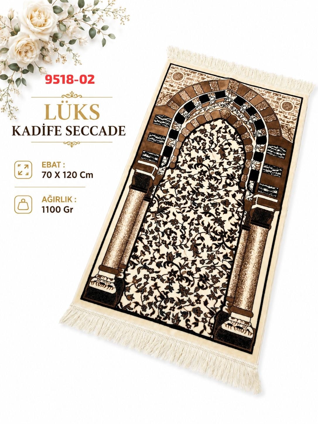 Kaliteli Kadife Seccade