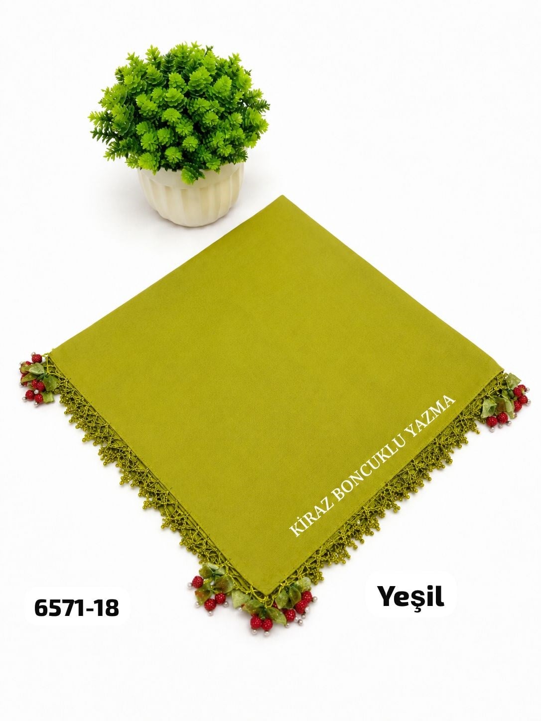 Kiraz Boncuklu Yazma