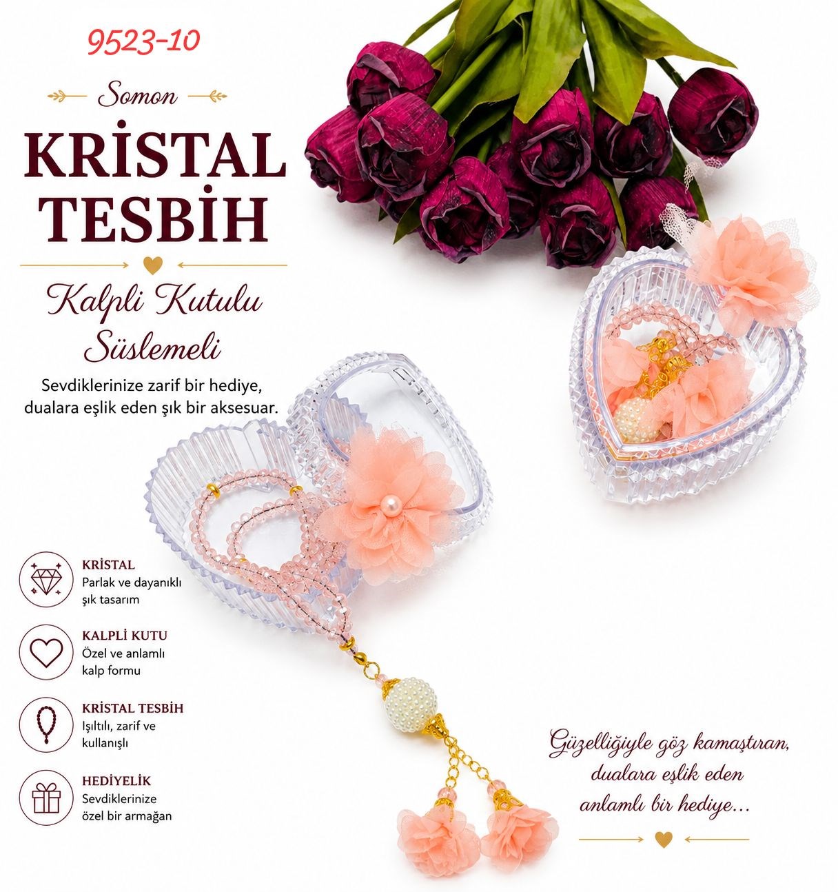 Kutulu Tesbih Set