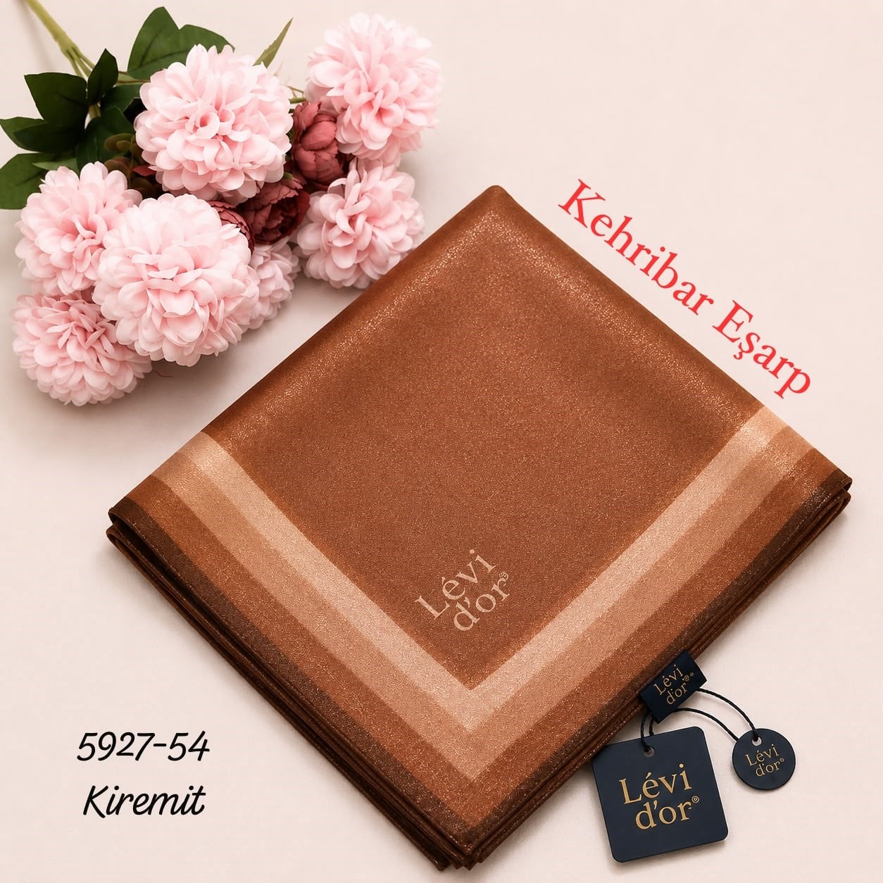 Levidor Kehribar Eşarp
