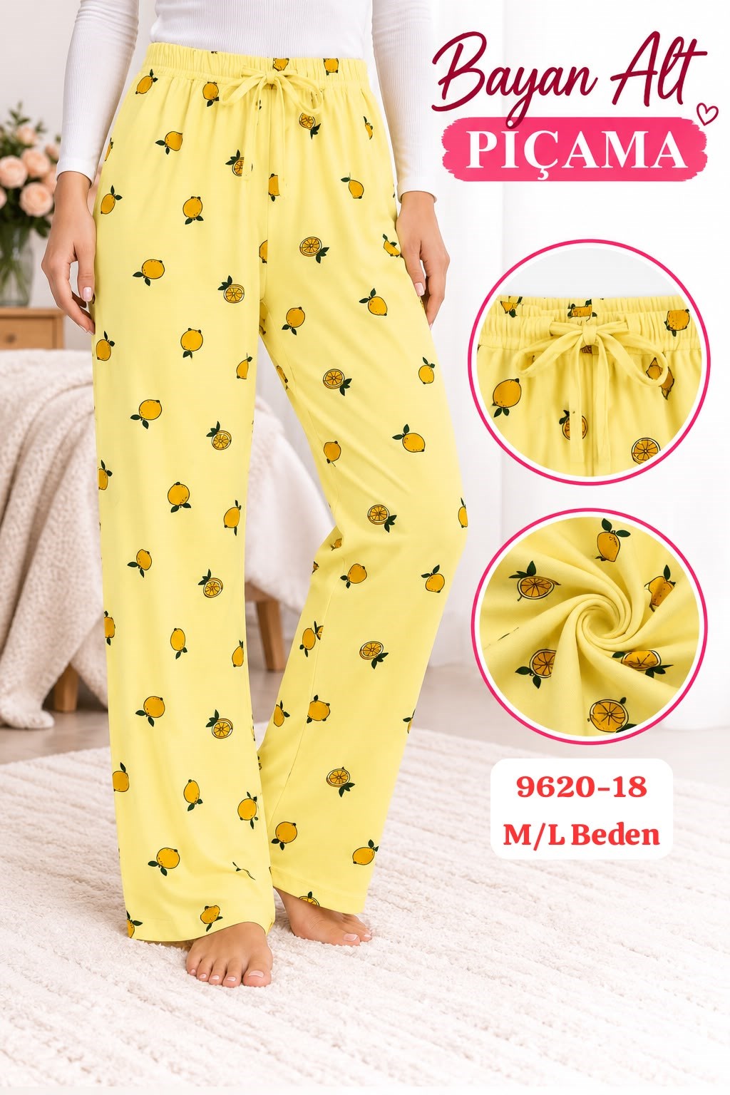 Milan Alt Pijama Lüks