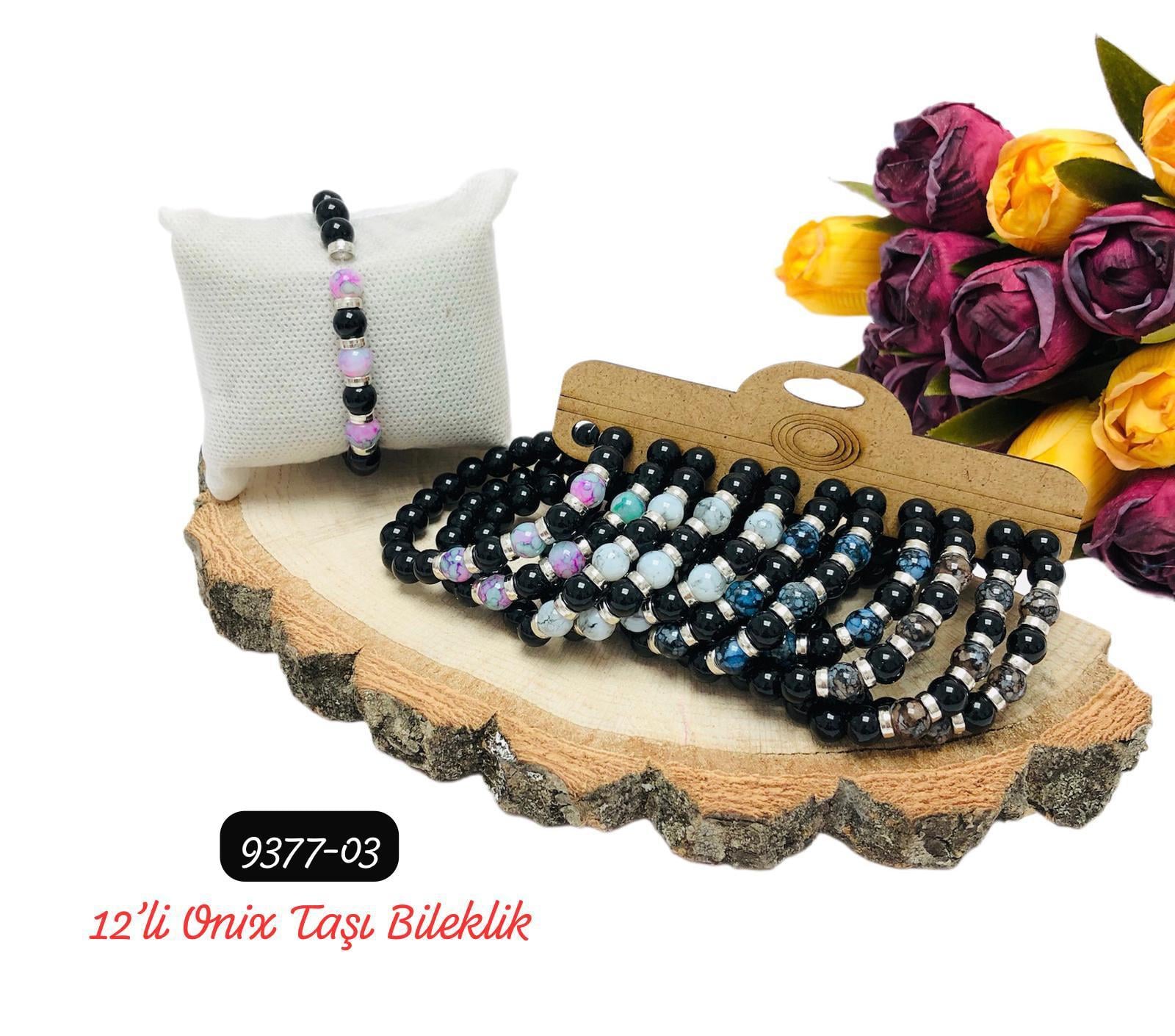 Onikili Onix Taşı Bileklik
