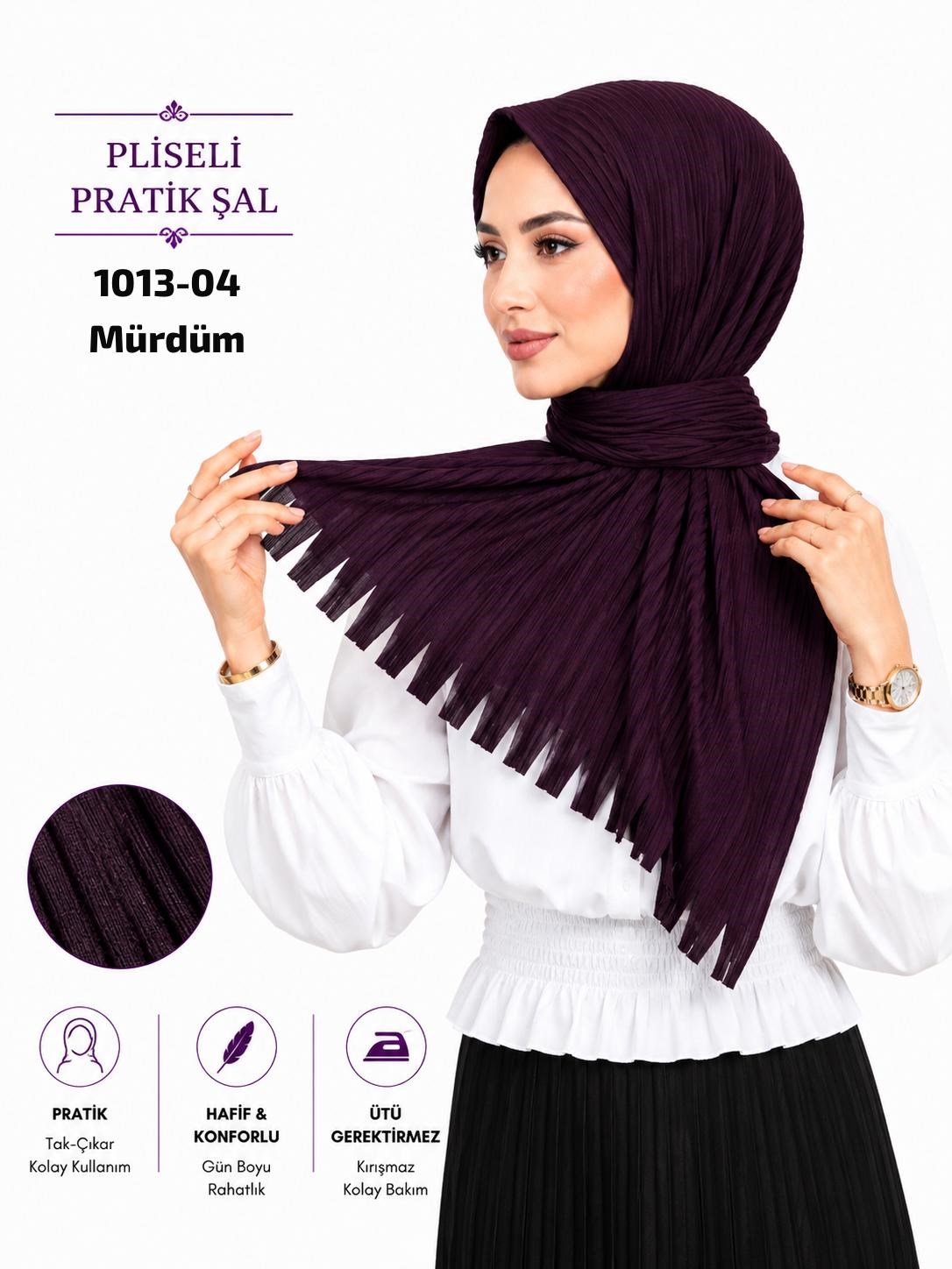 Pliseli Pratik Şal