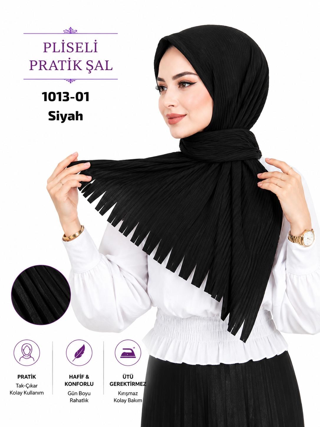 Pliseli Pratik Şal