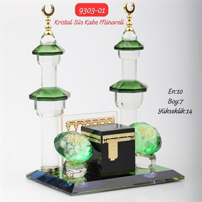 9303 Kristal Süs Kabe Minareli