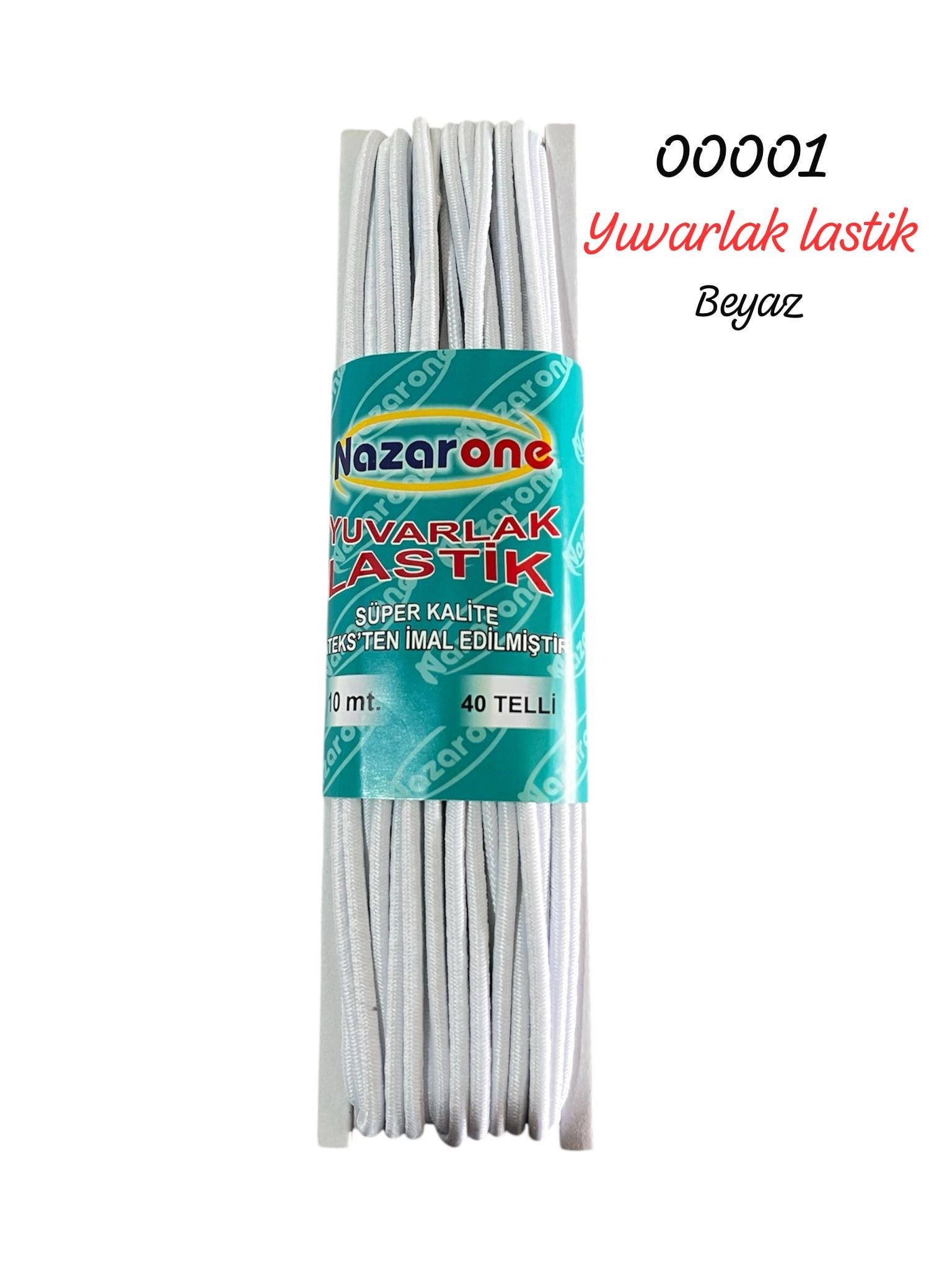 00001 Lastik Yuvarlak 10 Mt