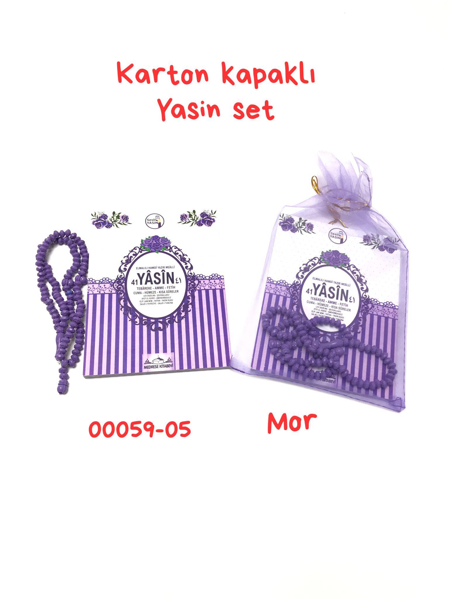 00059 SET Karton Kapaklı Yasin