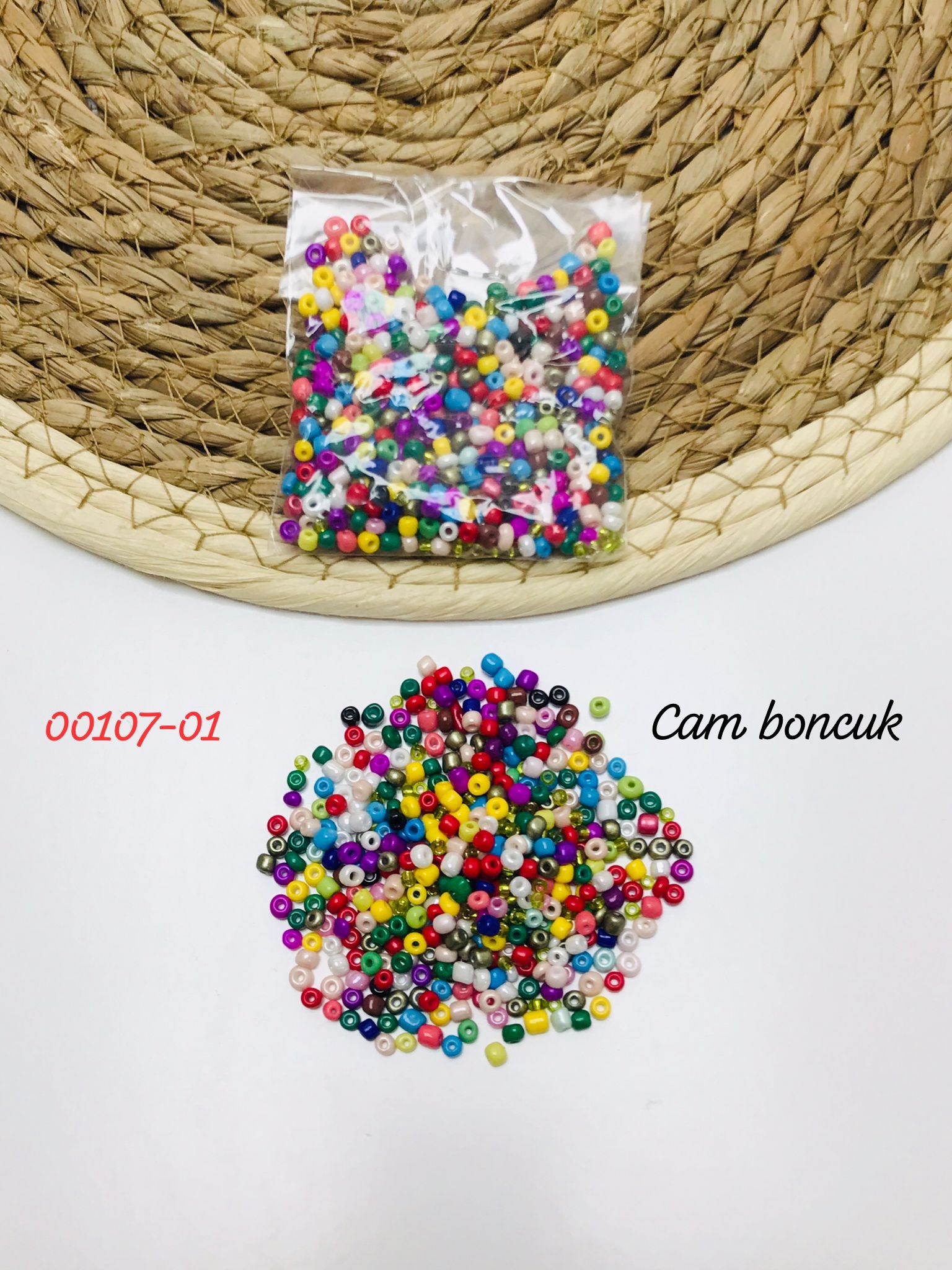00107 Oyalık Cam Boncuk