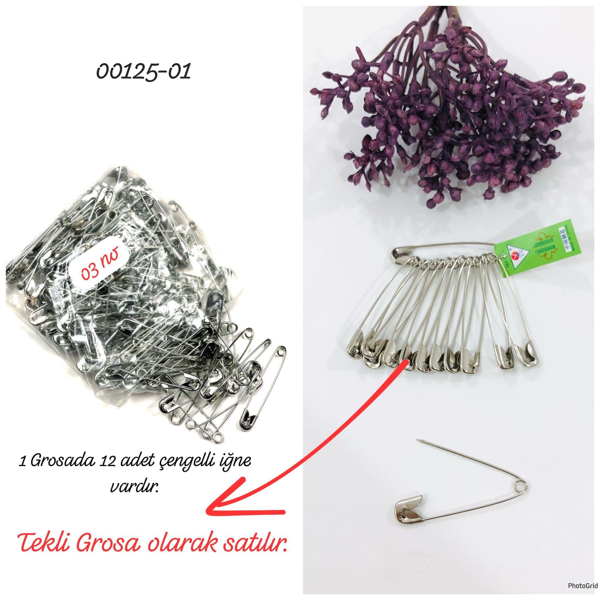 00125 Çengelli İğne No:3