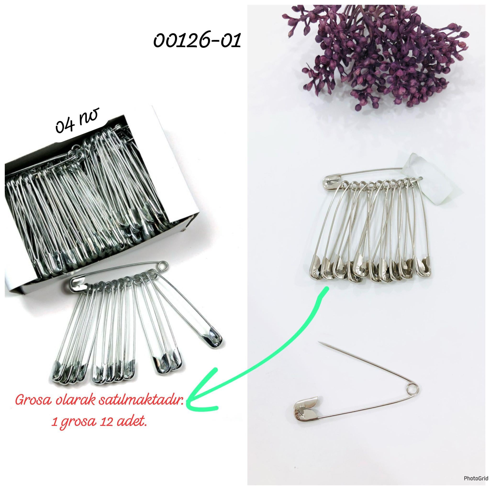 00126 Çengelli İğne No:4