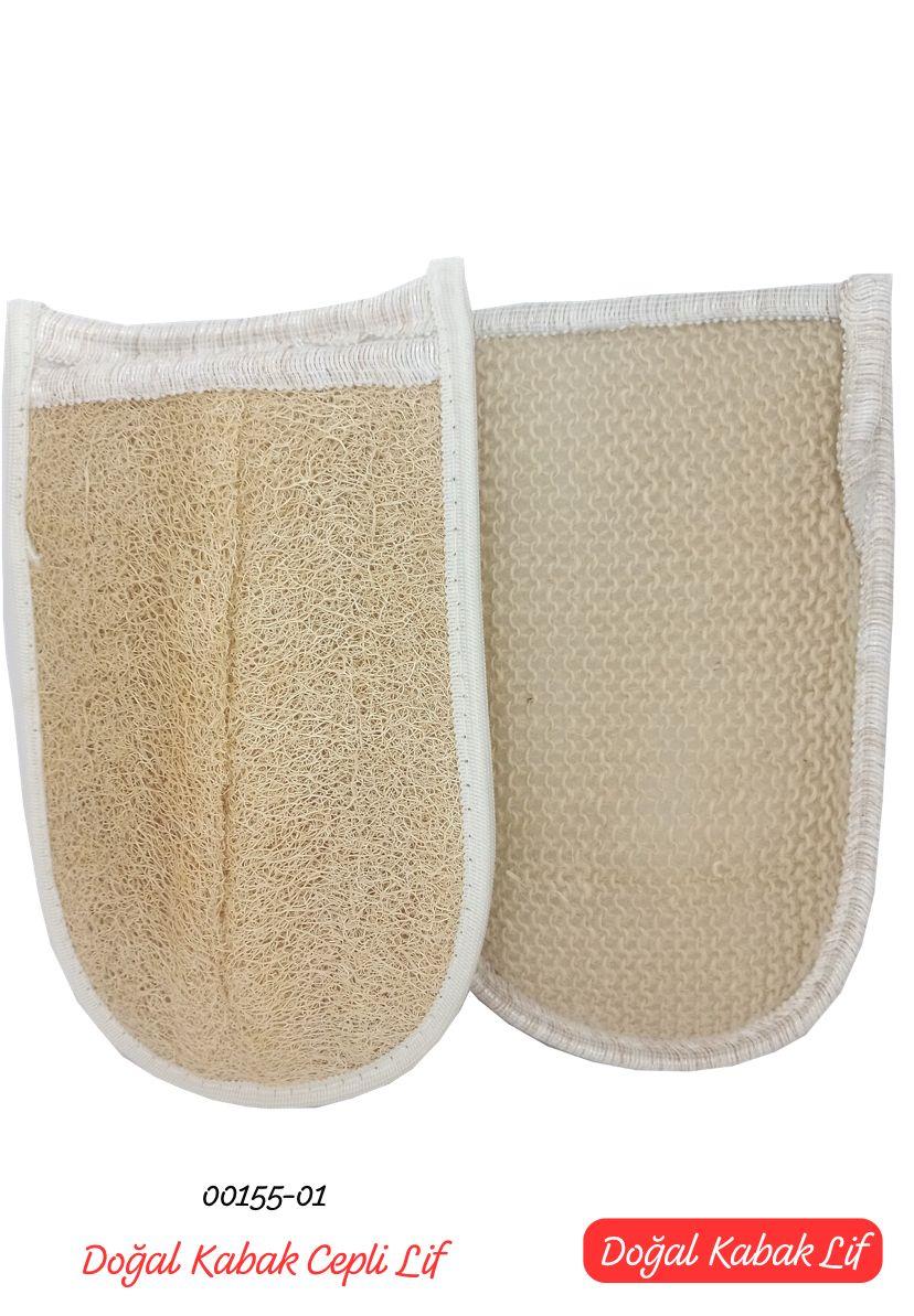 00155 Doğal Kabak Cep Lif
