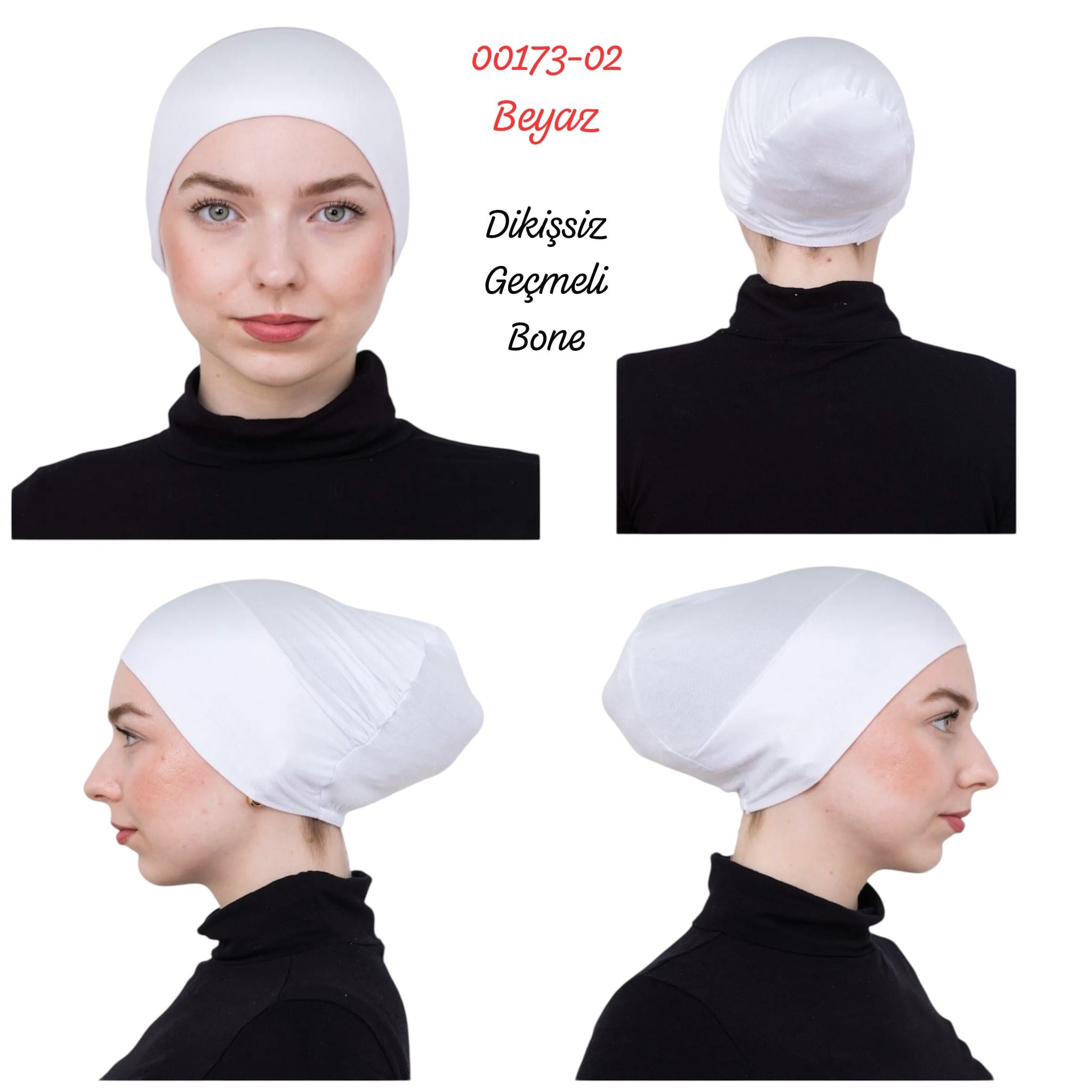 00173 Dikşsiz Geçmeli Bone