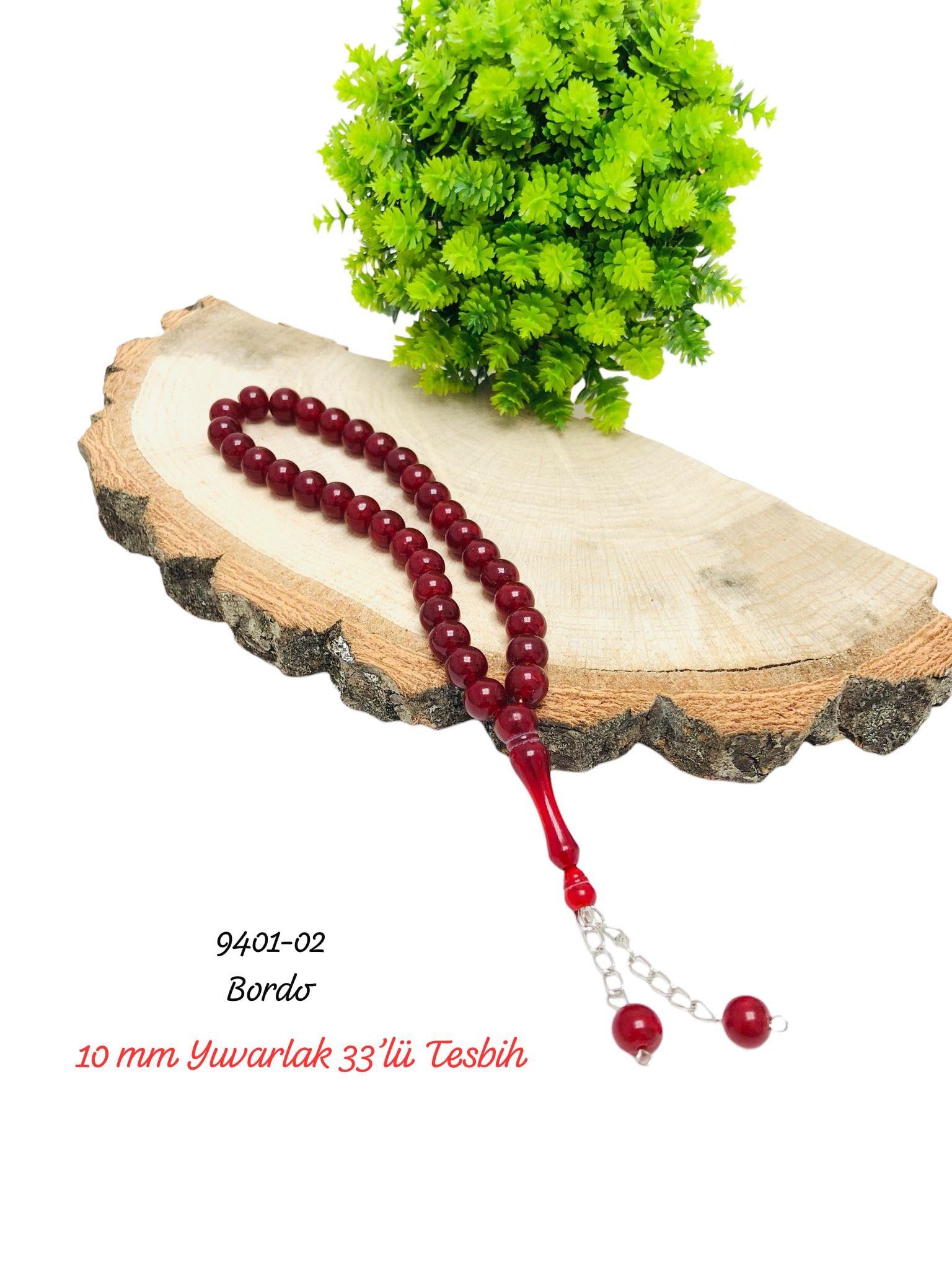 10 mm 33'lü Erkek Tesbih