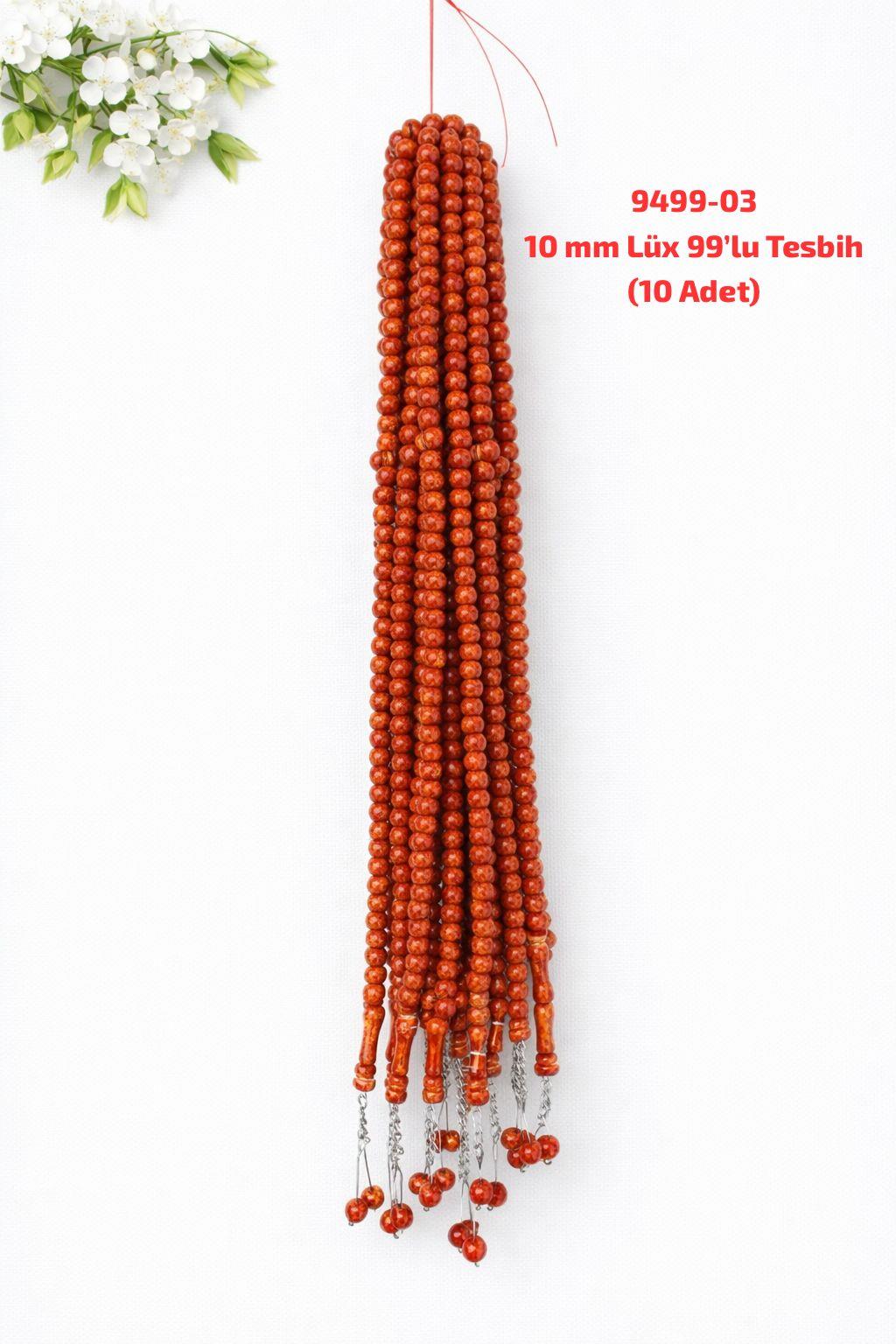 10 mm Lüks 99'lu Tesbih