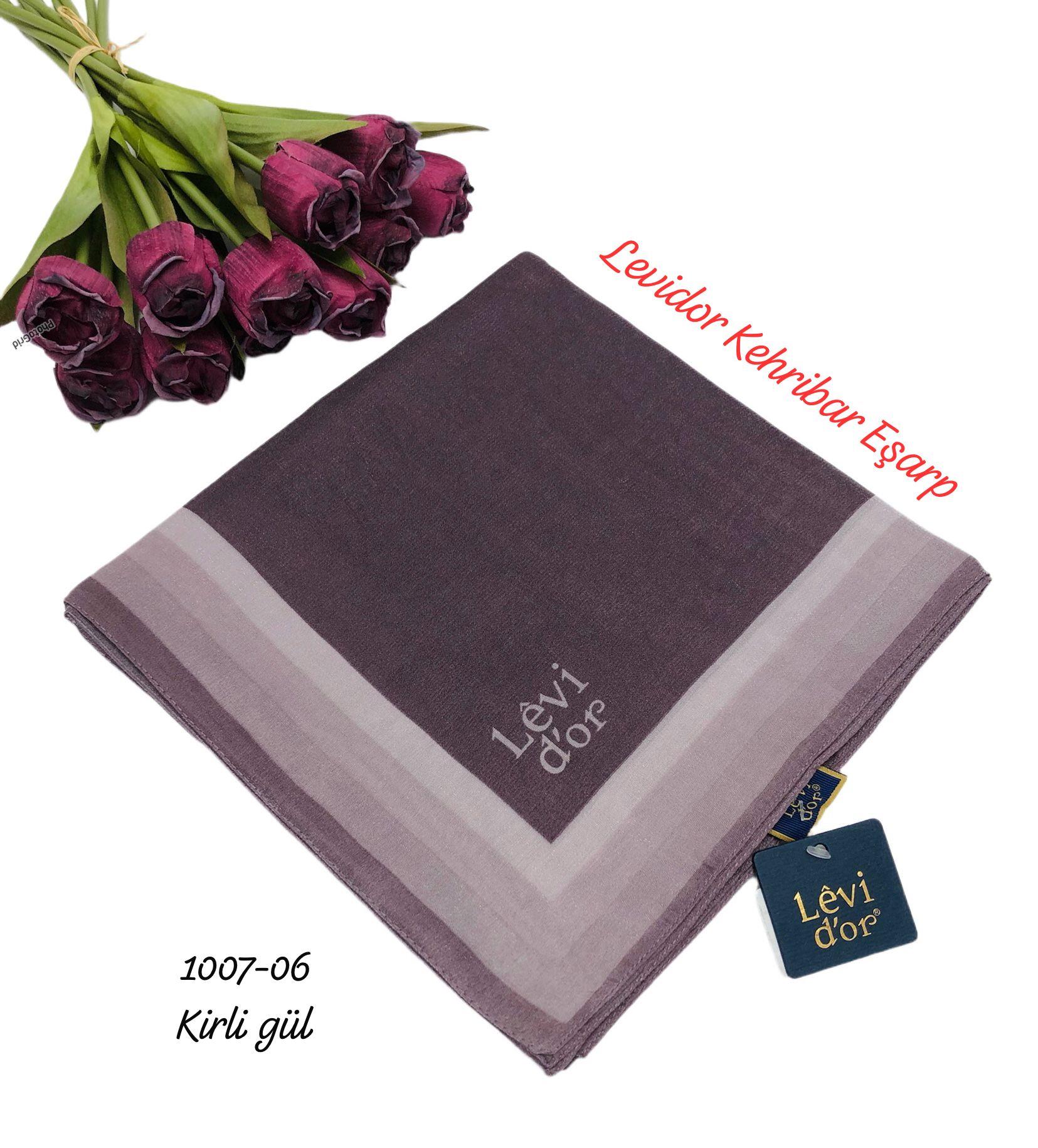 1007 Levidor Kehribar Eşarp