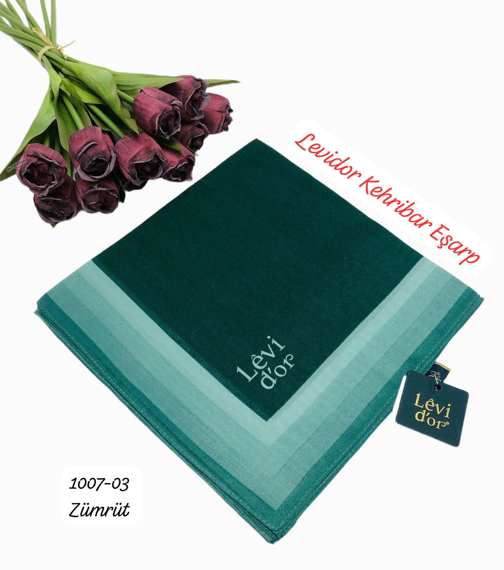 1007 Levidor Kehribar Eşarp