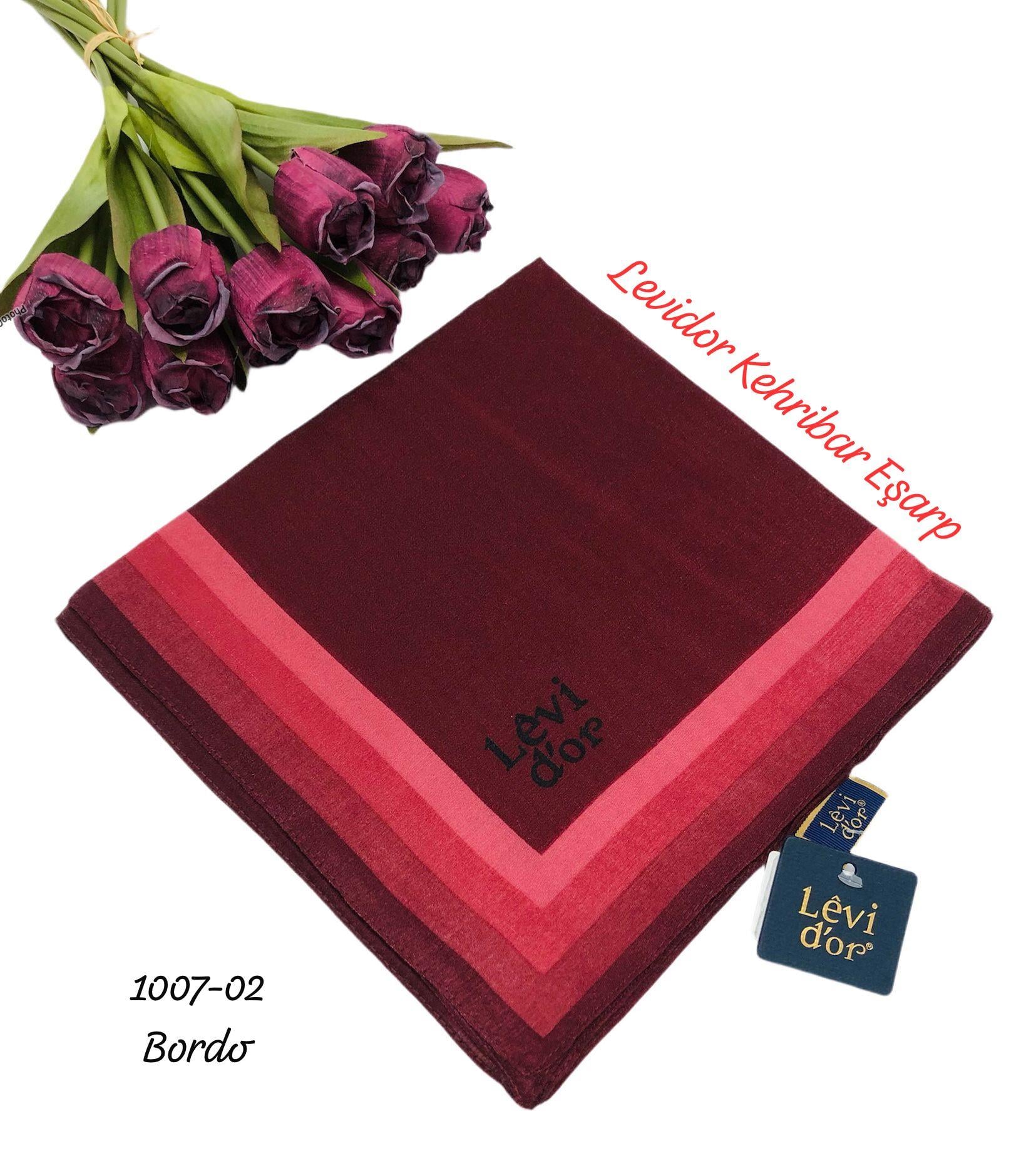 1007 Levidor Kehribar Eşarp