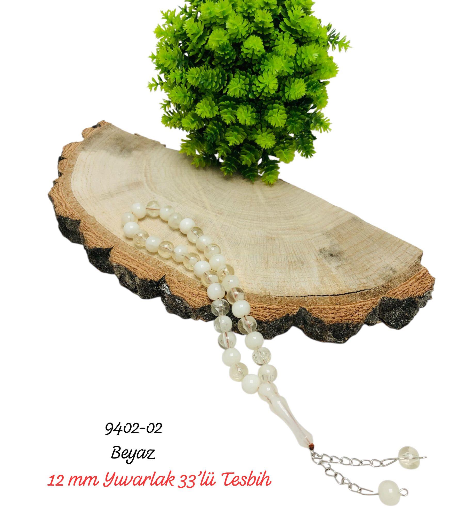 12 mm 33'lü Erkek Tesbih