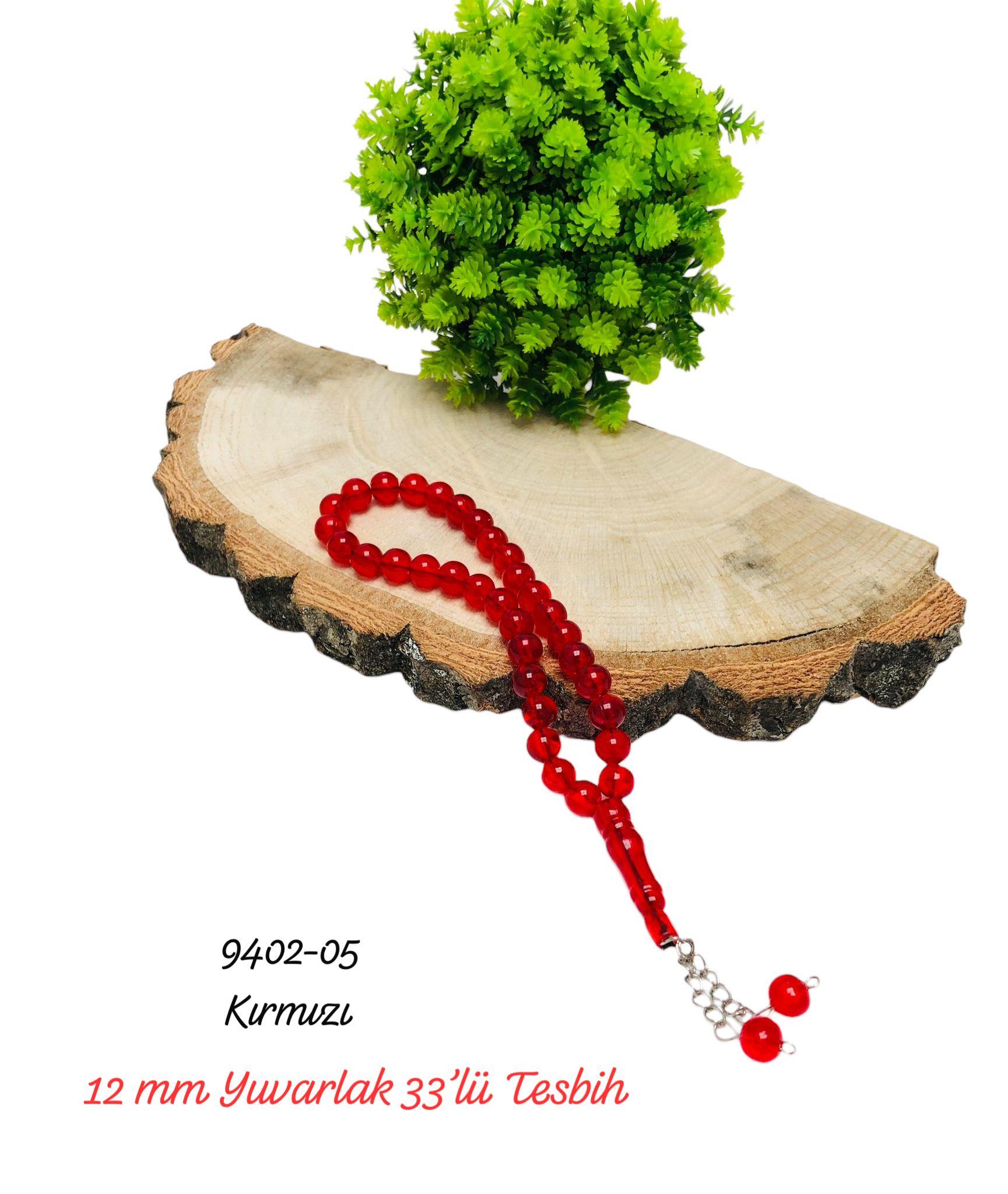 12 mm 33'lü Erkek Tesbih