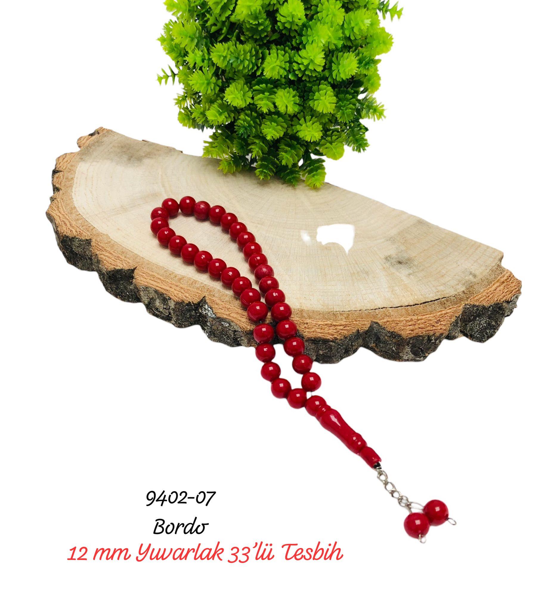 12 mm 33'lü Erkek Tesbih