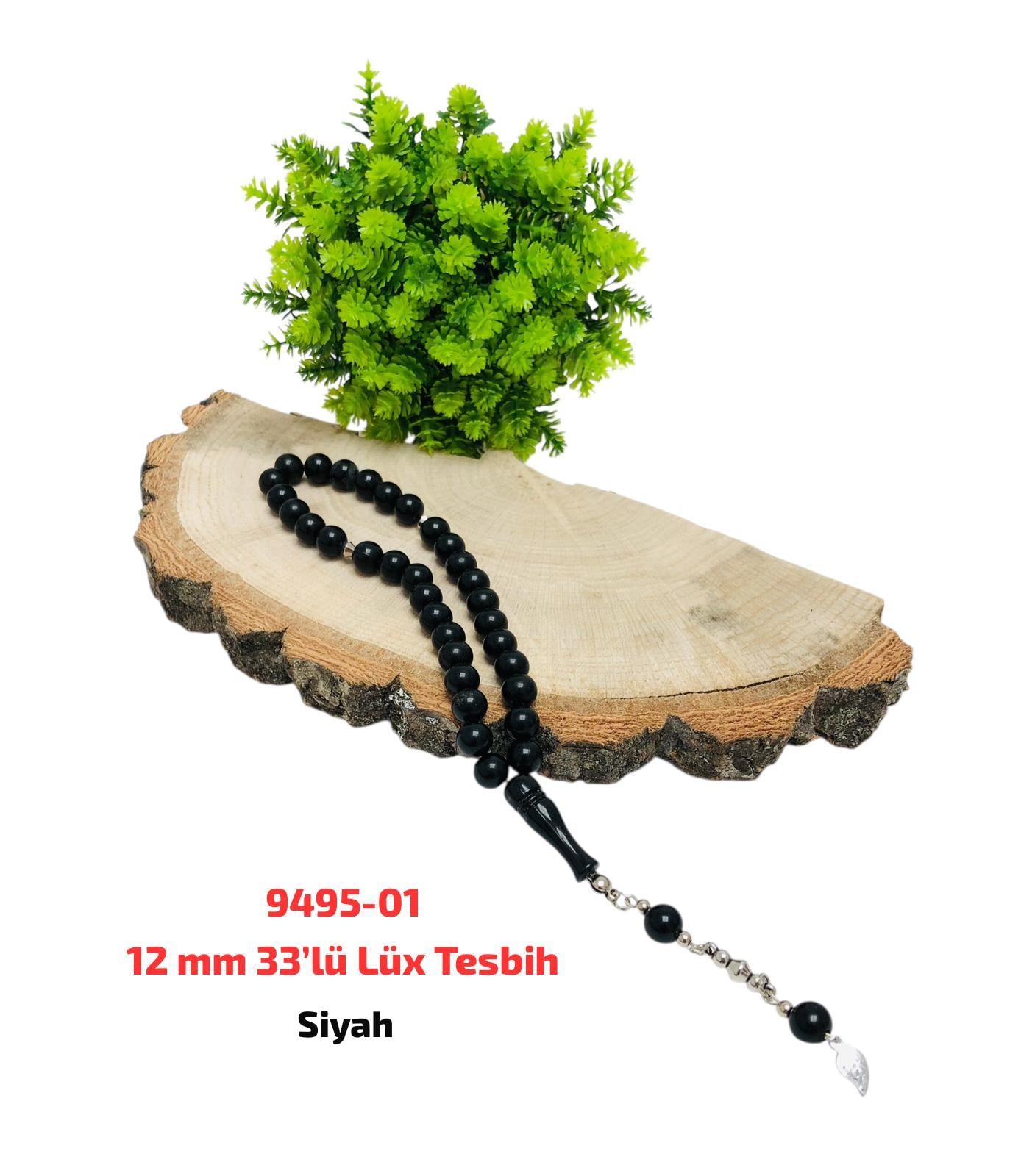 12 mm 33'lü Lüks Tesbih