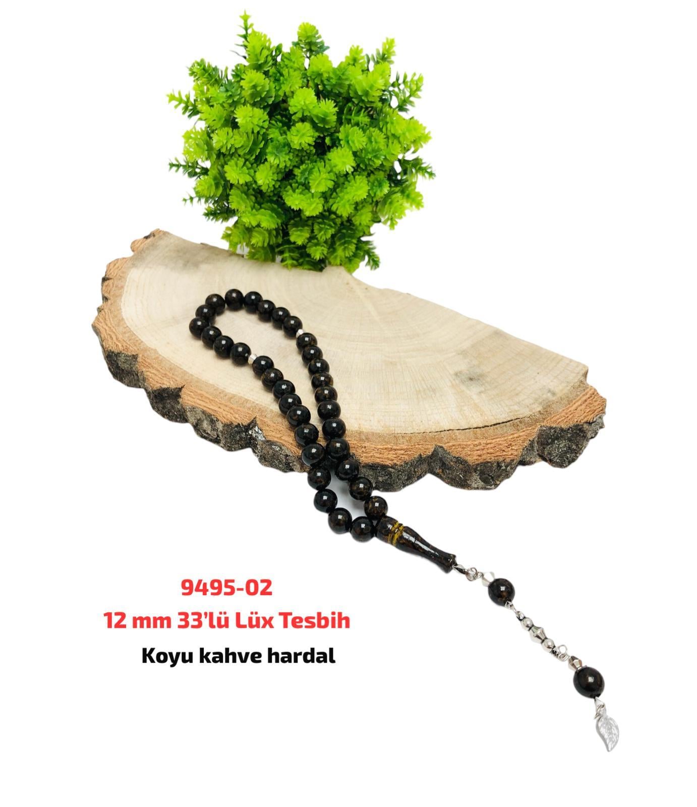 12 mm 33'lü Lüks Tesbih