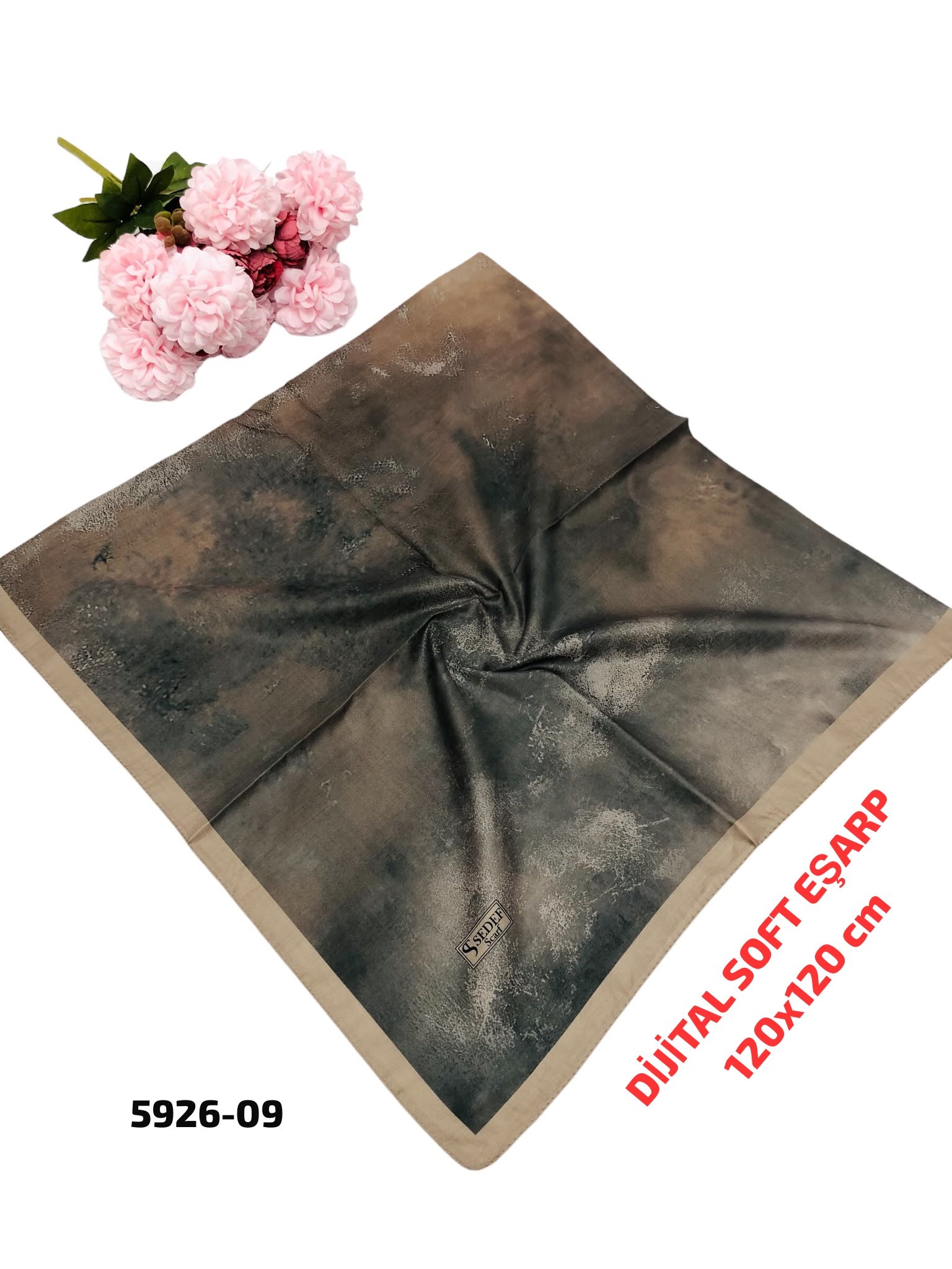 120 cm Soft Eşarp Büyük Eşarp
