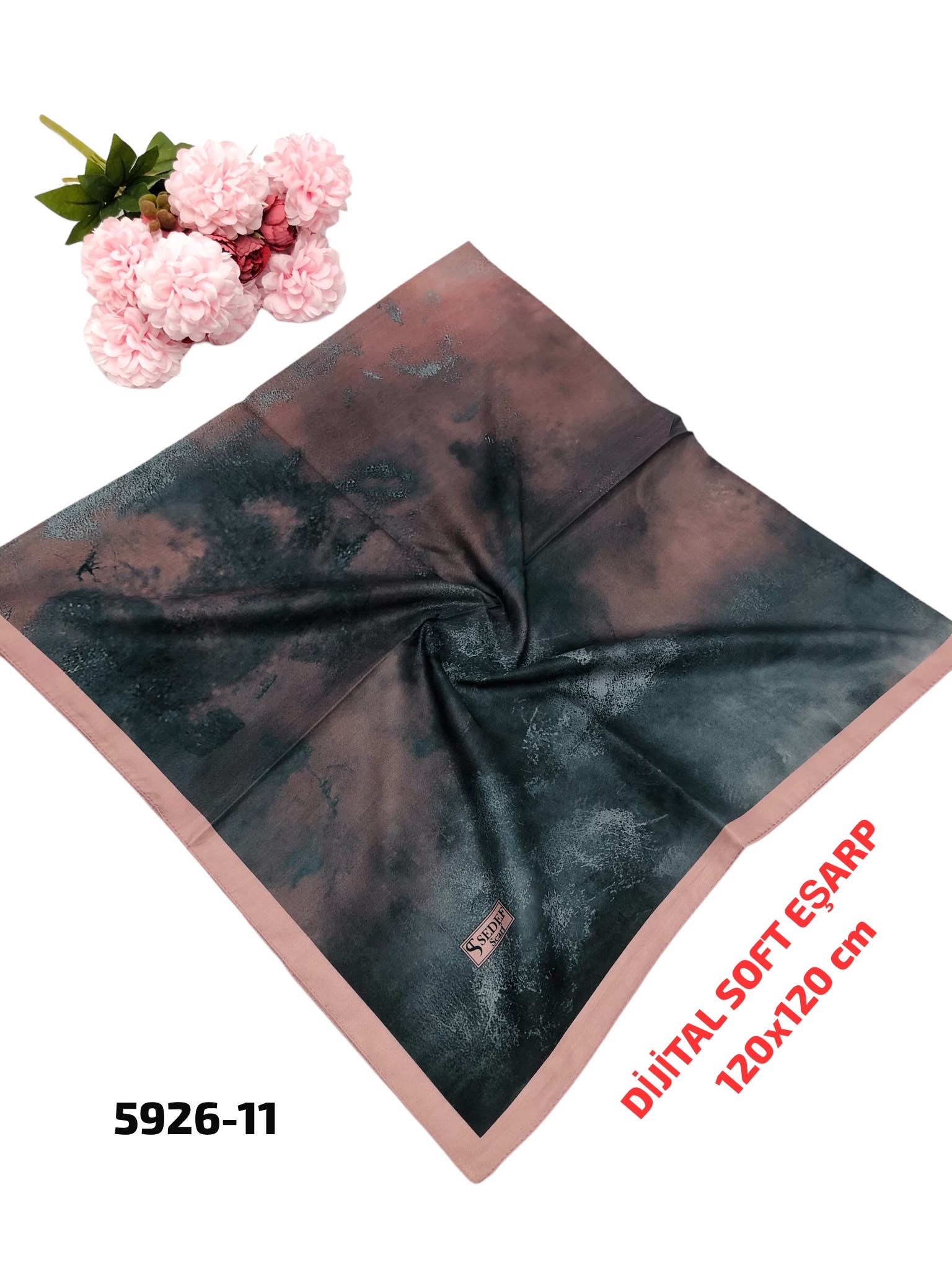 120 cm Soft Eşarp Büyük Eşarp