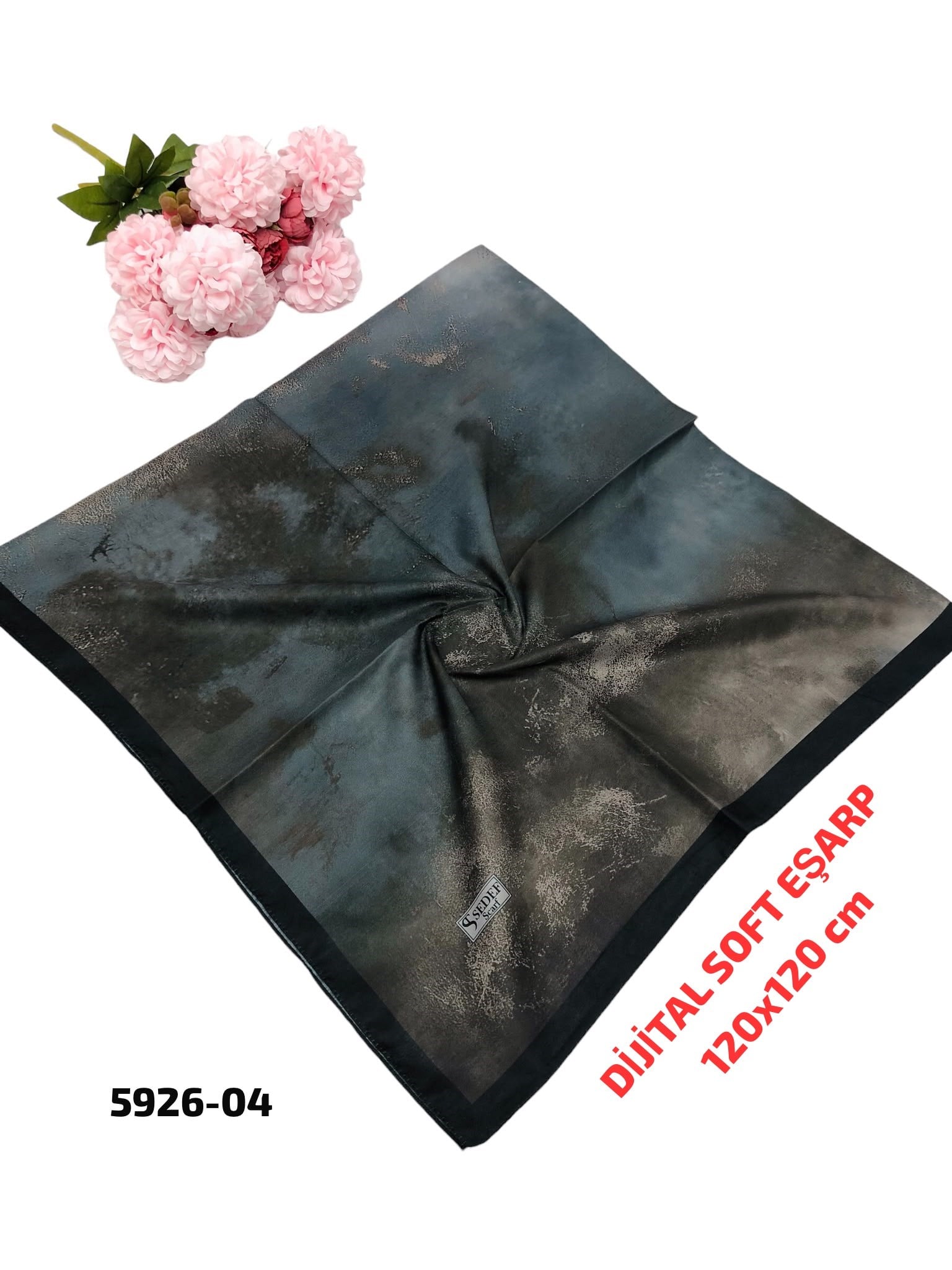 120 cm Soft Eşarp Büyük Eşarp