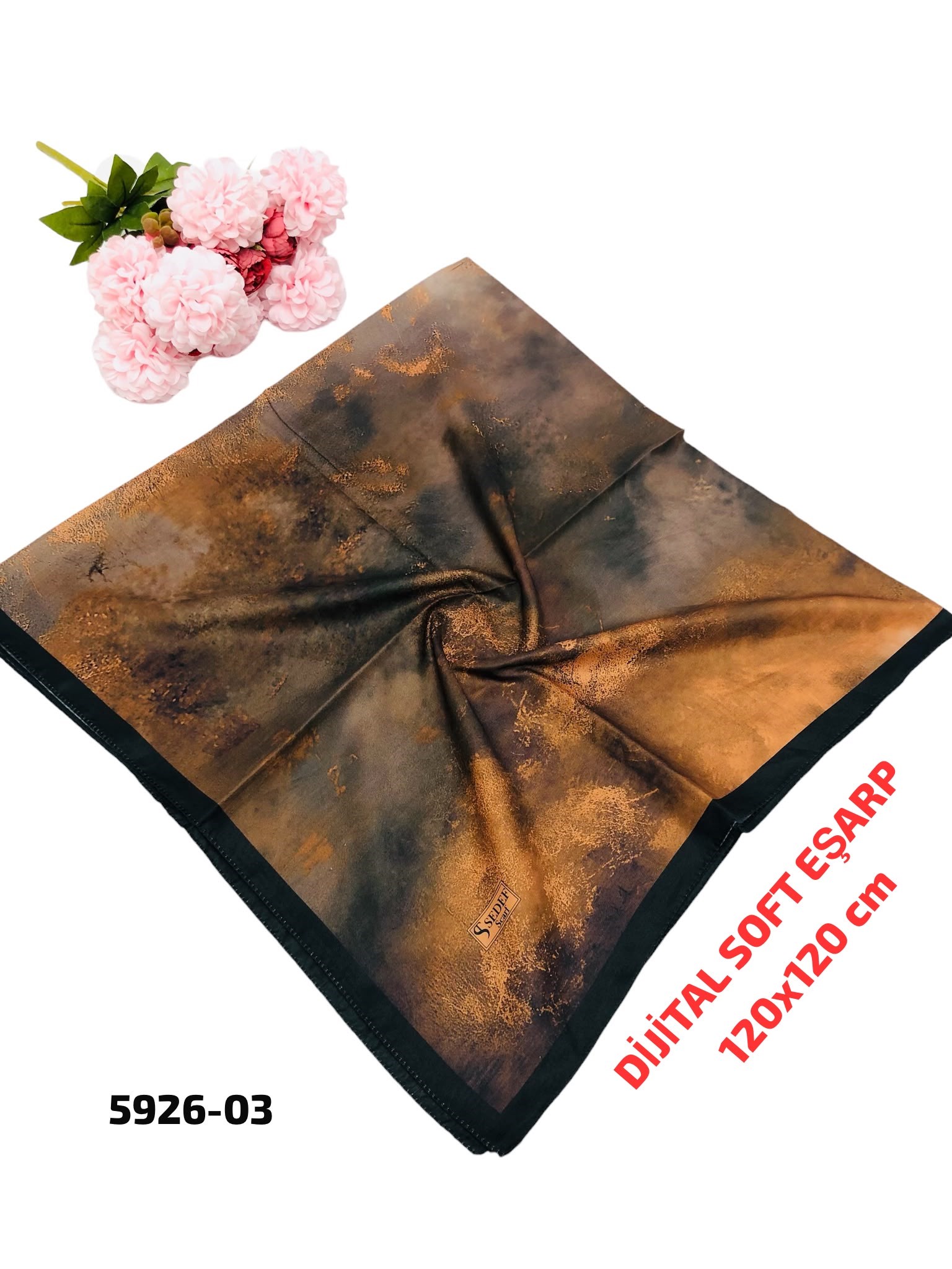 120 cm Soft Eşarp Büyük Eşarp
