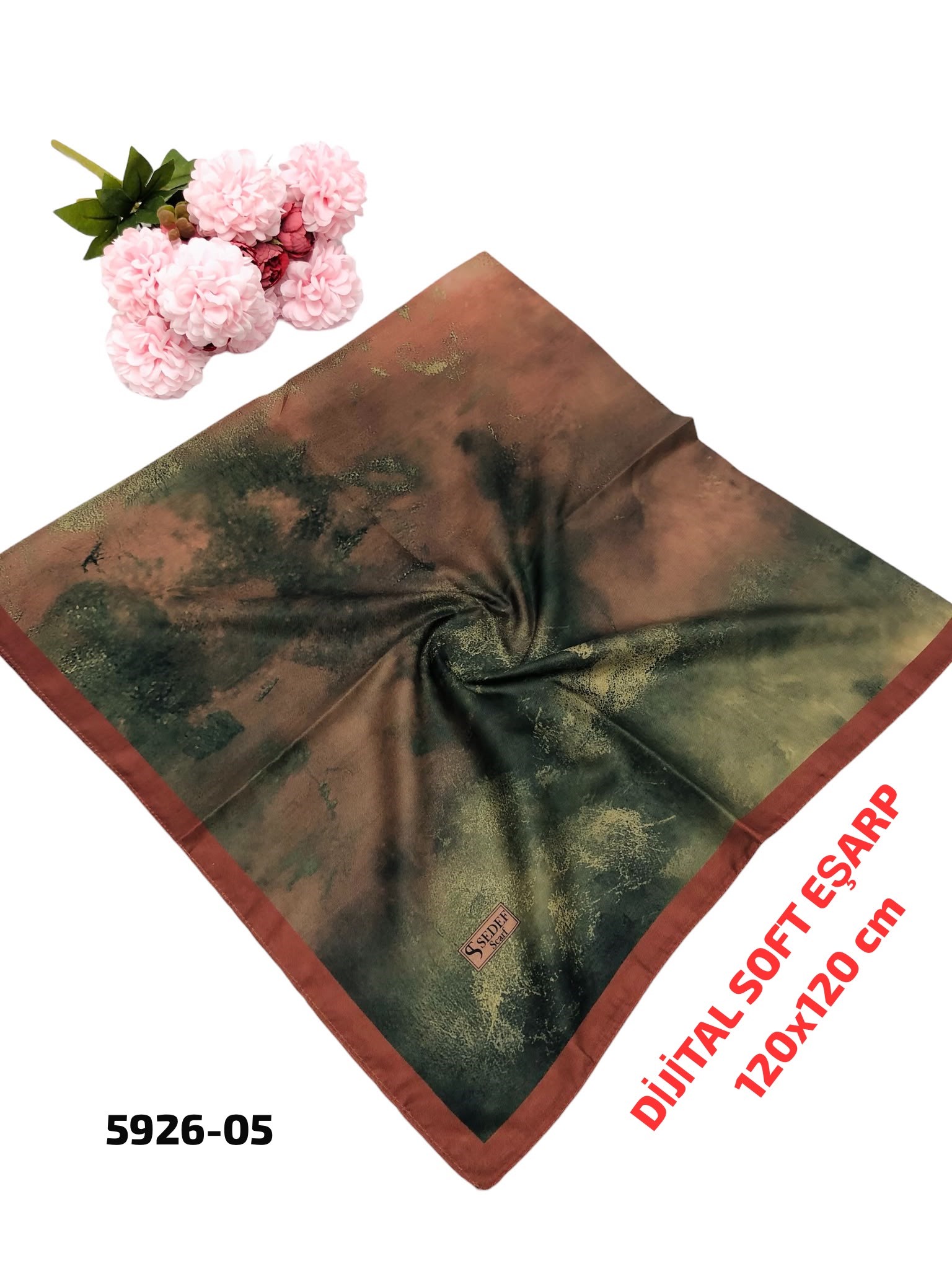 120 cm Soft Eşarp Büyük Eşarp
