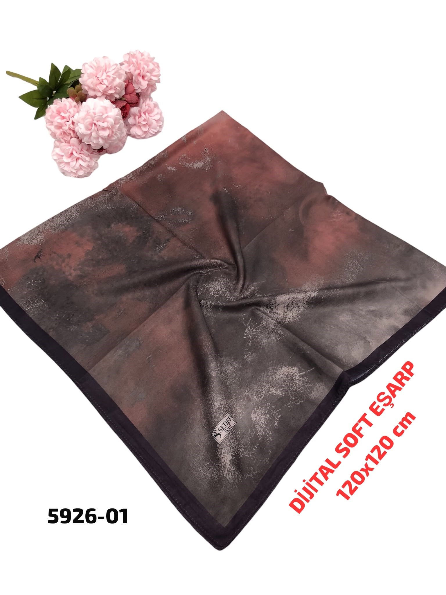 120 cm Soft Eşarp Büyük Eşarp