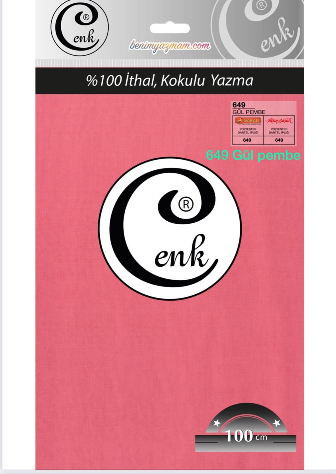 3001 Cenk 100 Cm Düz Poşetli Yazma