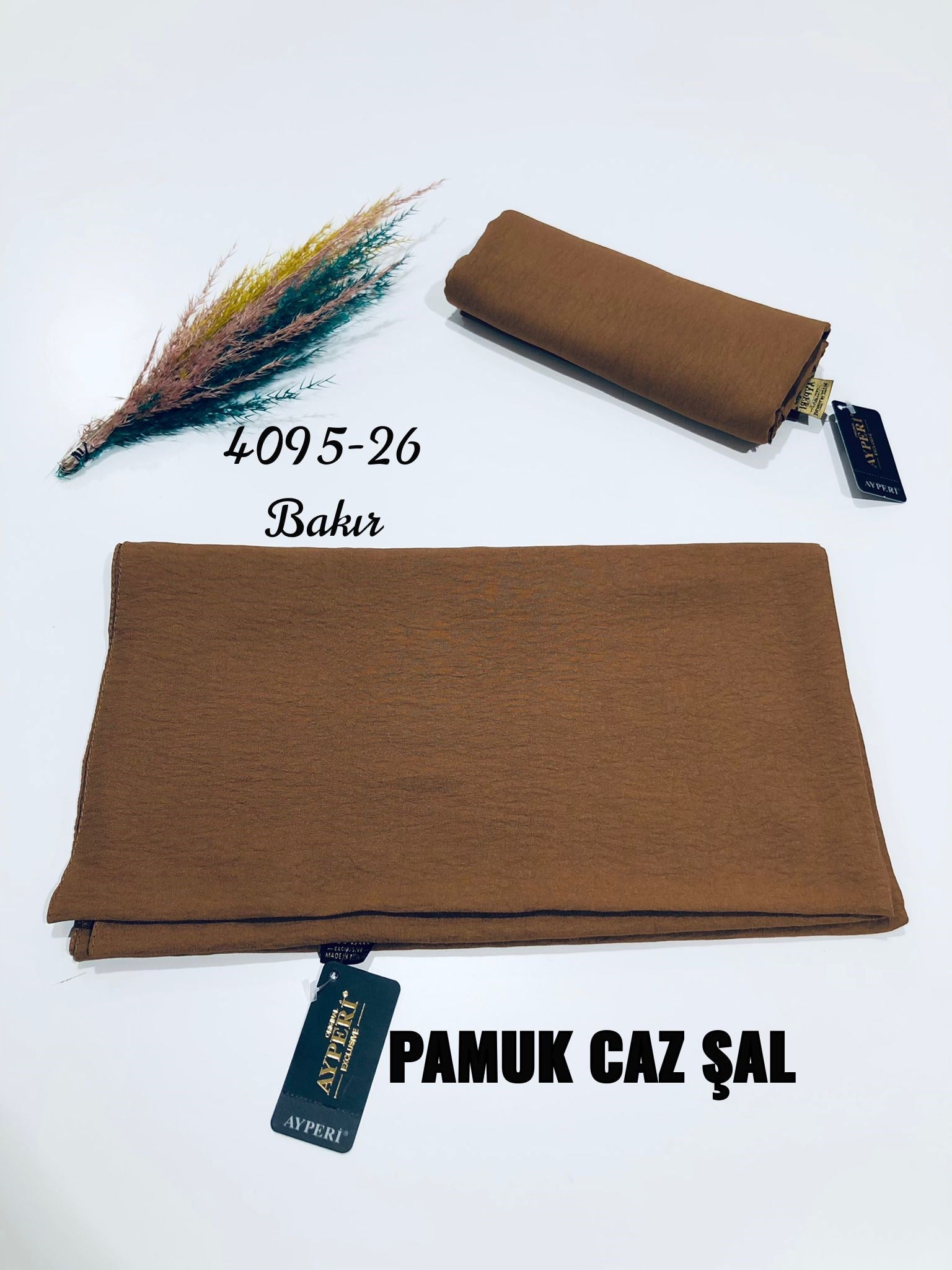 4095 Pamuk Caz Şal