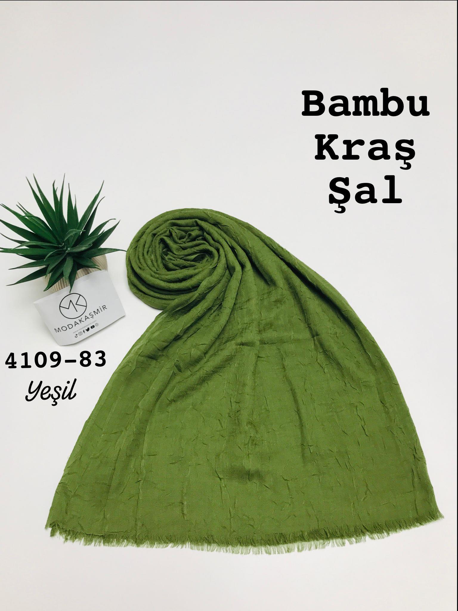 4109 Moda Kaşmir Bambu Kraş Şal