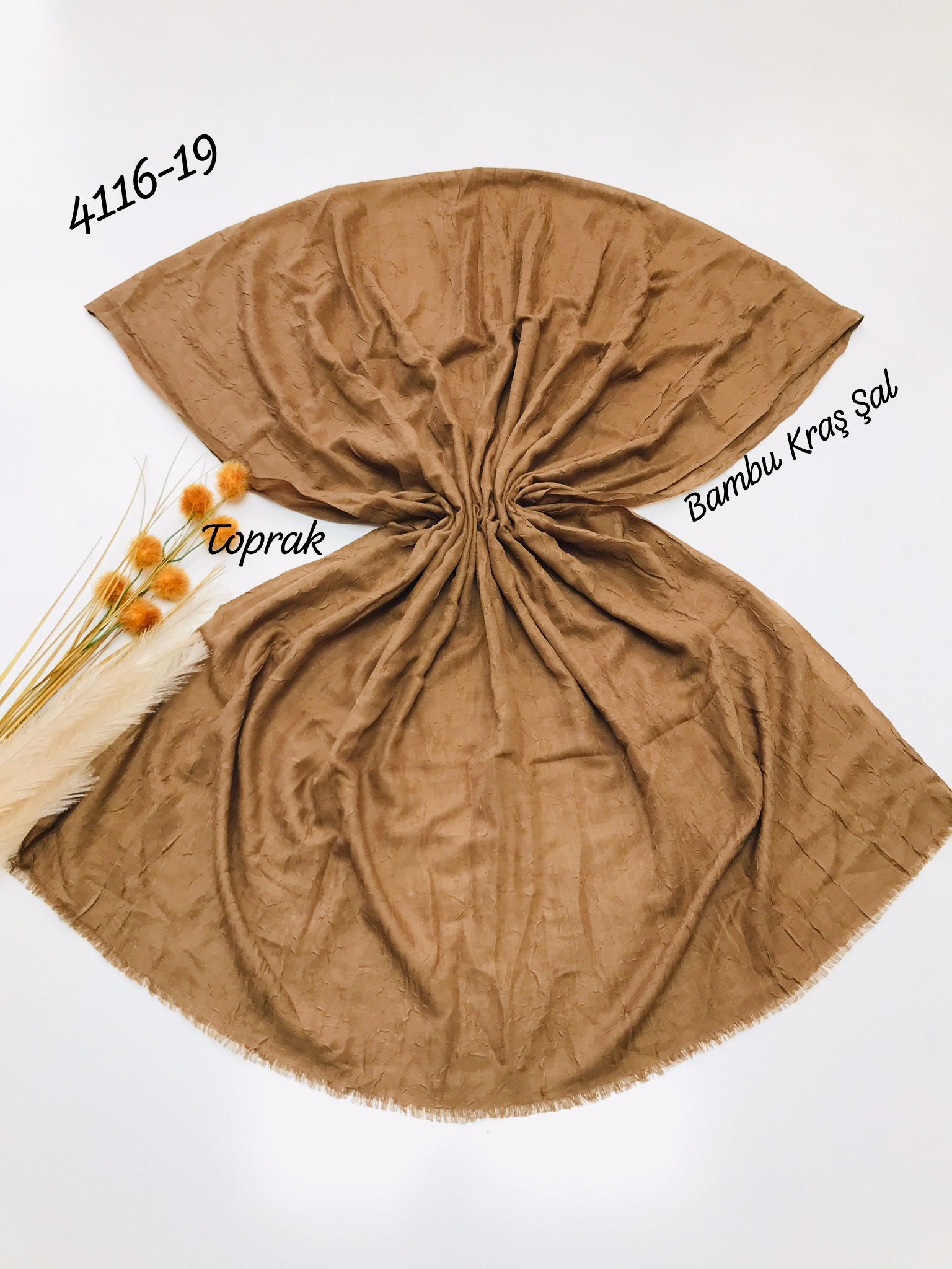4116 Bambu Kraş Şal