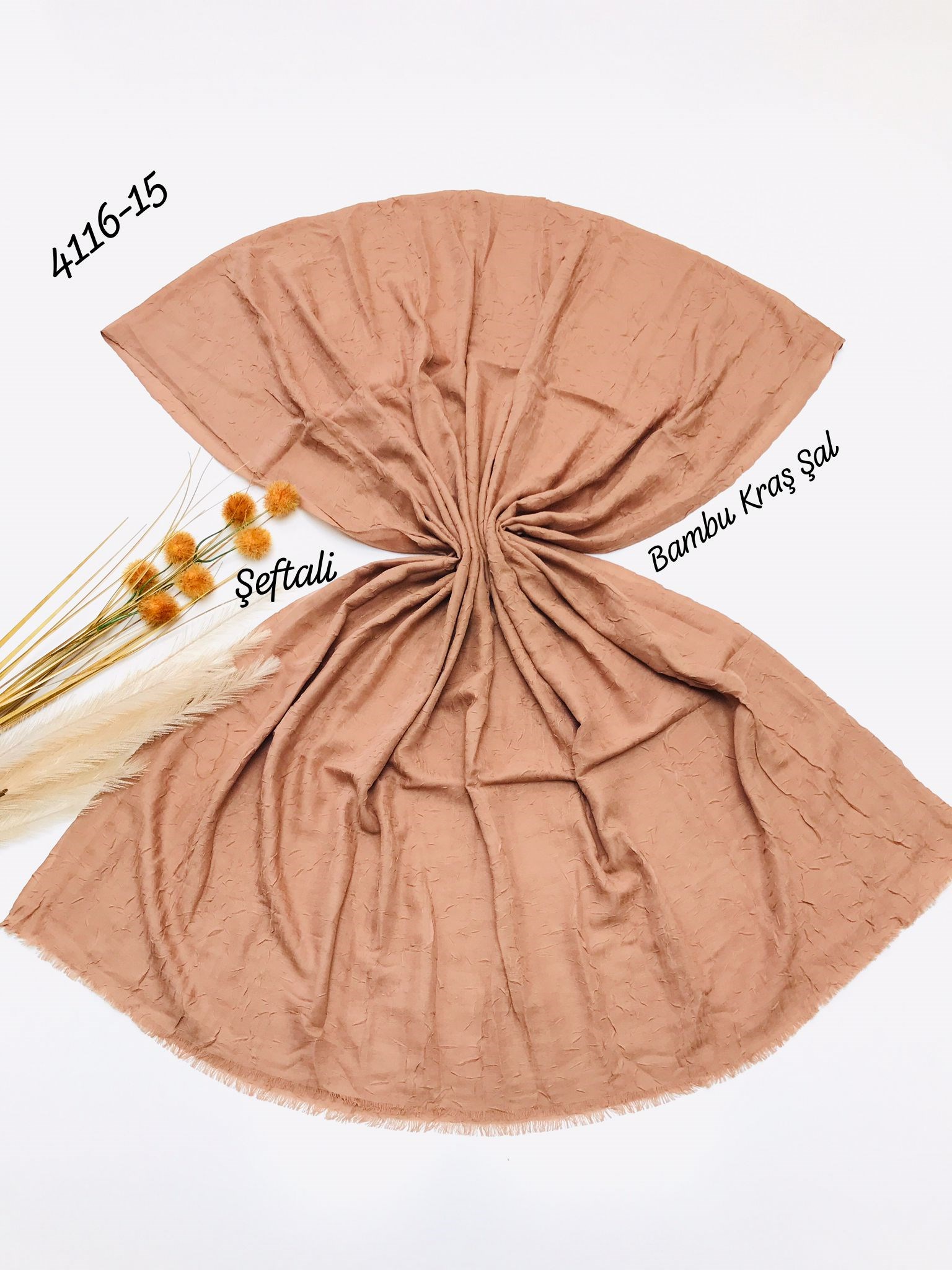 4116 Bambu Kraş Şal