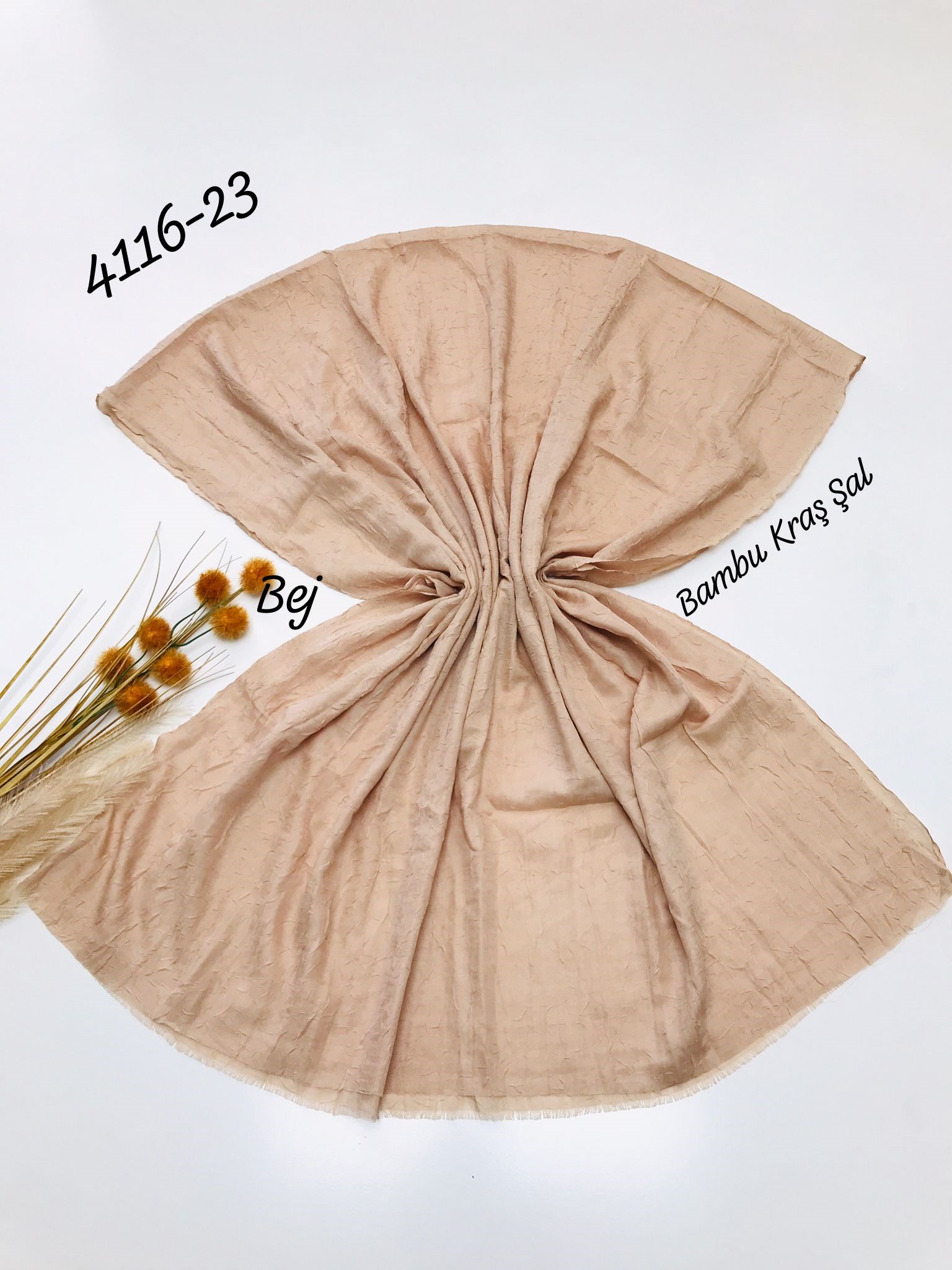 4116 Bambu Kraş Şal