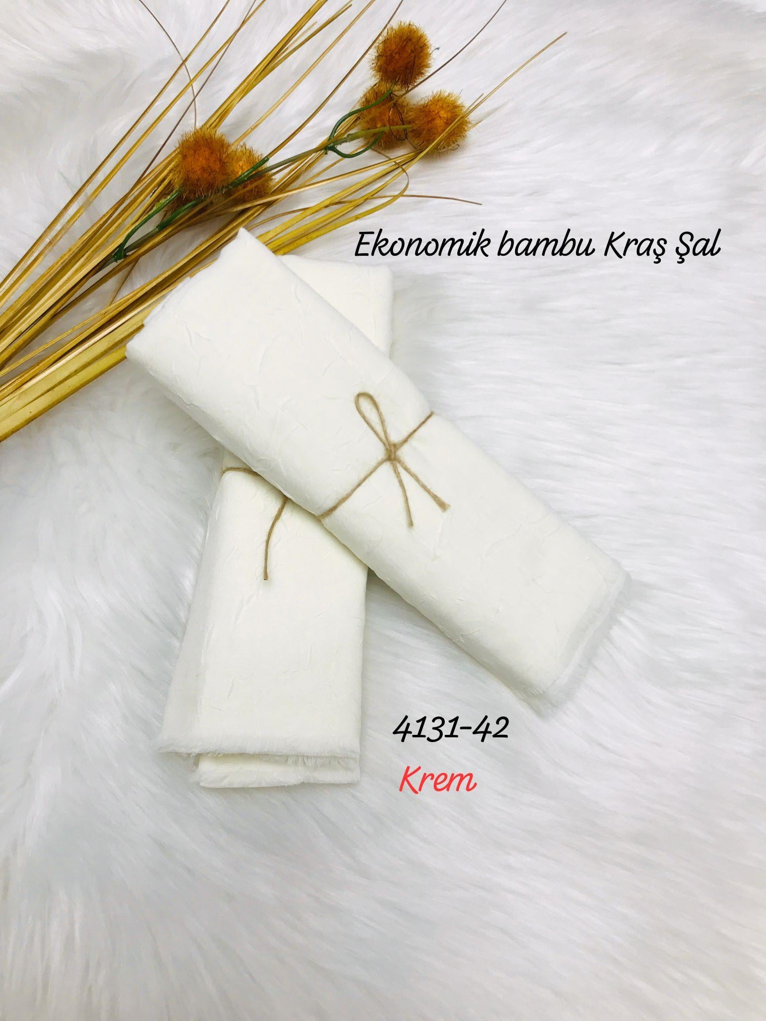 4131 Lüks Bambu Kraş Şal