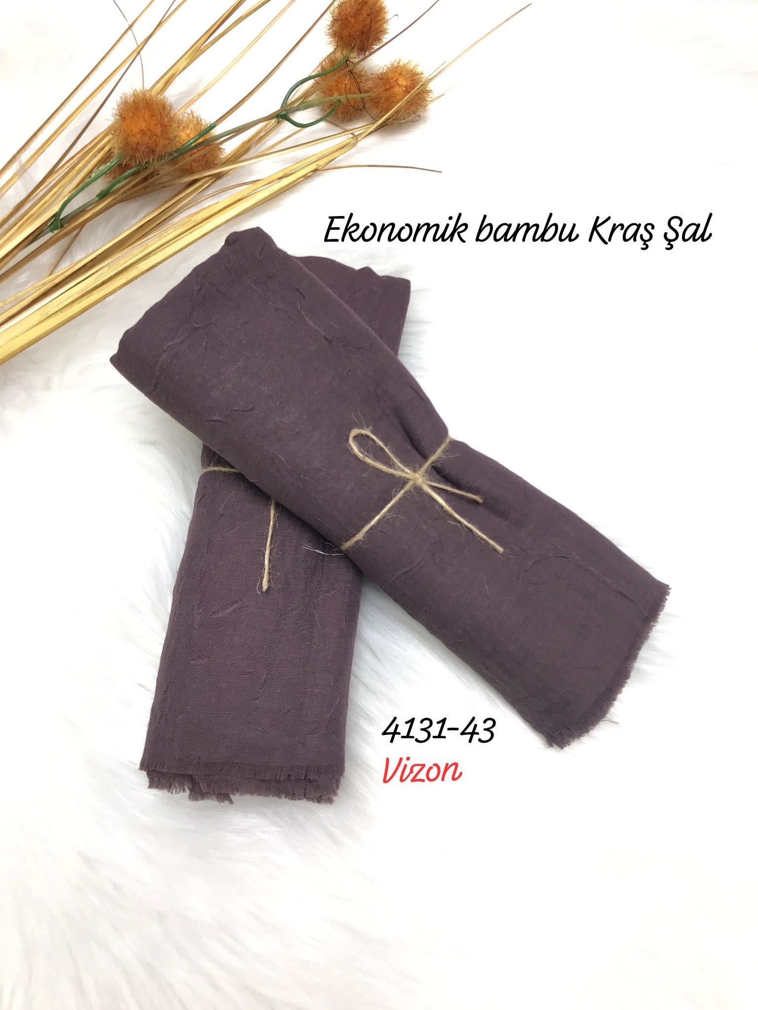 4131 Lüks Bambu Kraş Şal