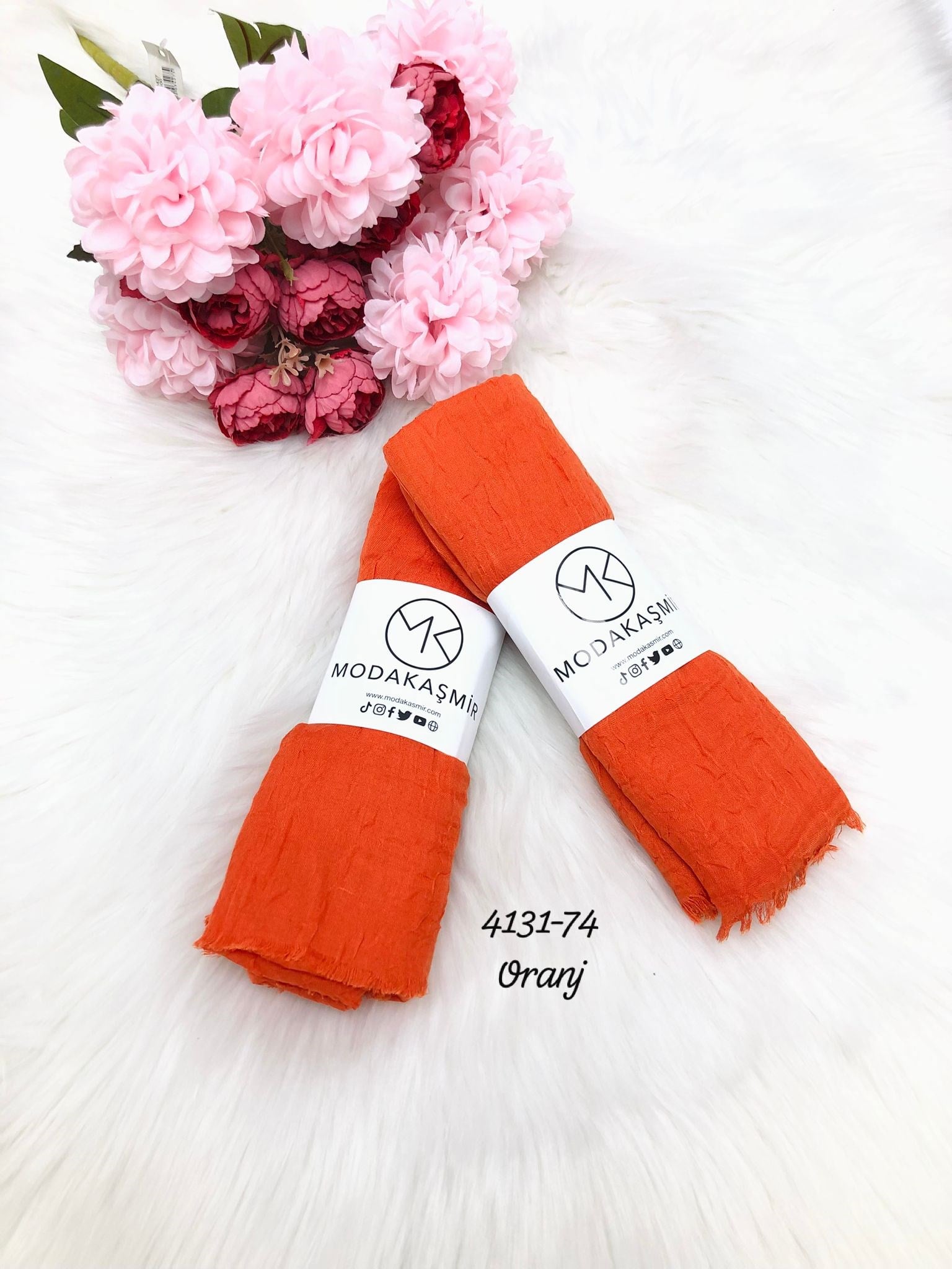 4131 Lüks Bambu Kraş Şal