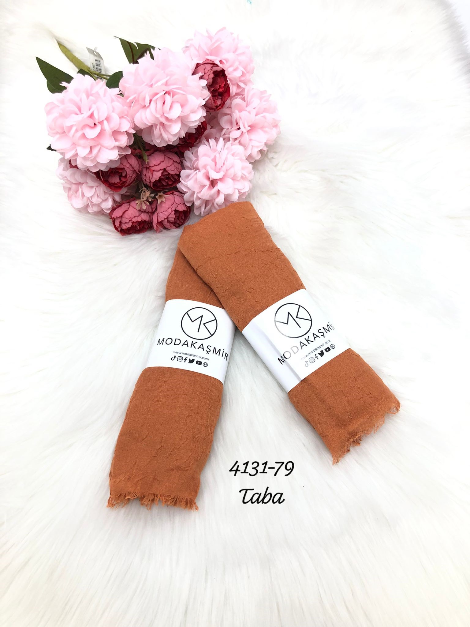 4131 Lüks Bambu Kraş Şal