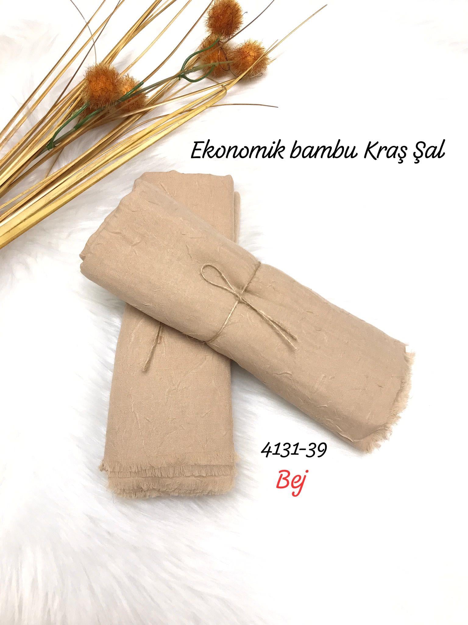 4131 Lüks Bambu Kraş Şal