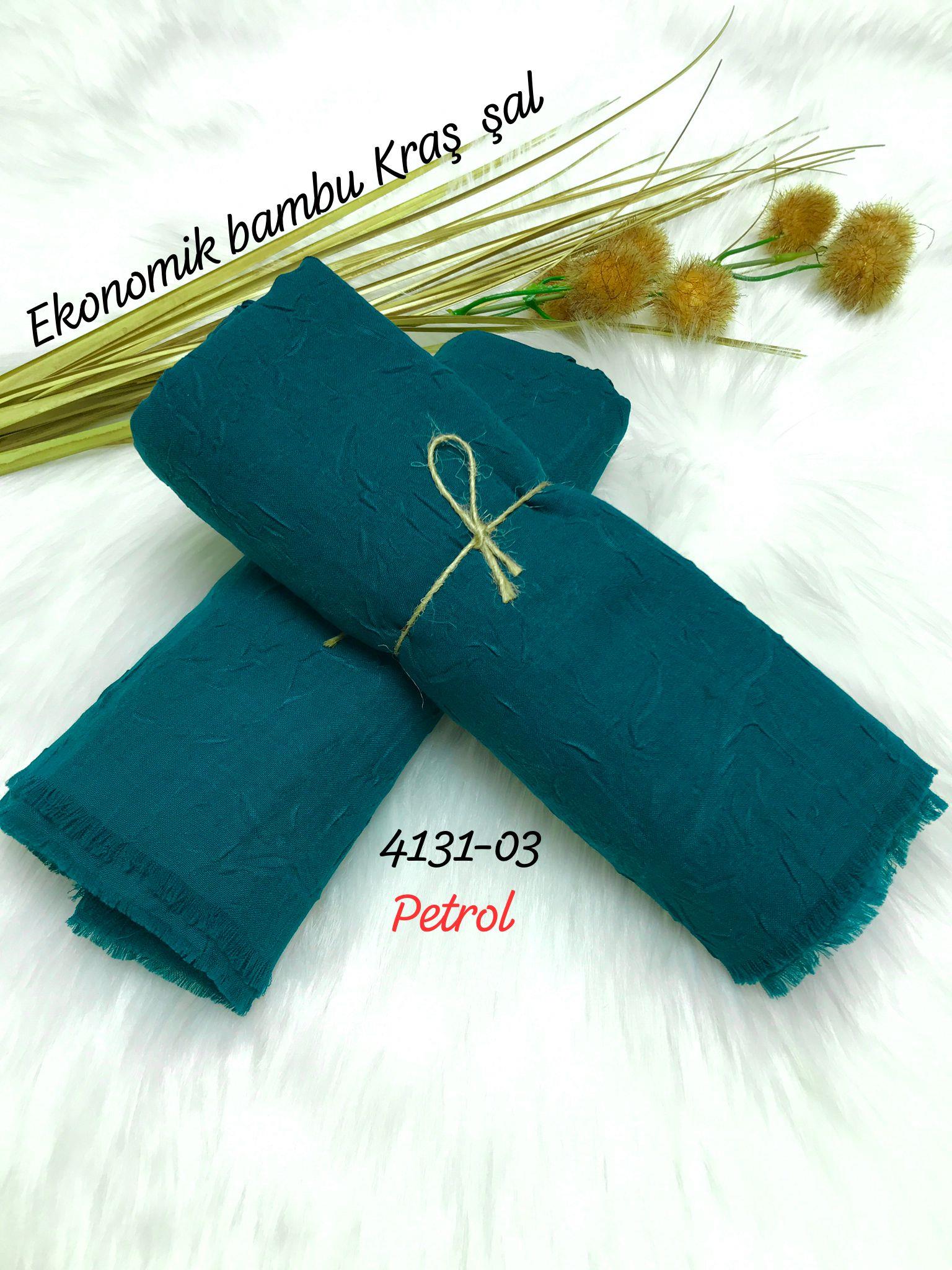 4131 Lüks Bambu Kraş Şal