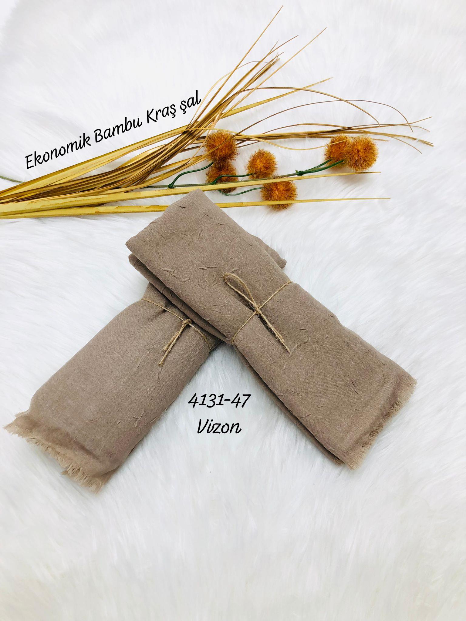4131 Lüks Bambu Kraş Şal