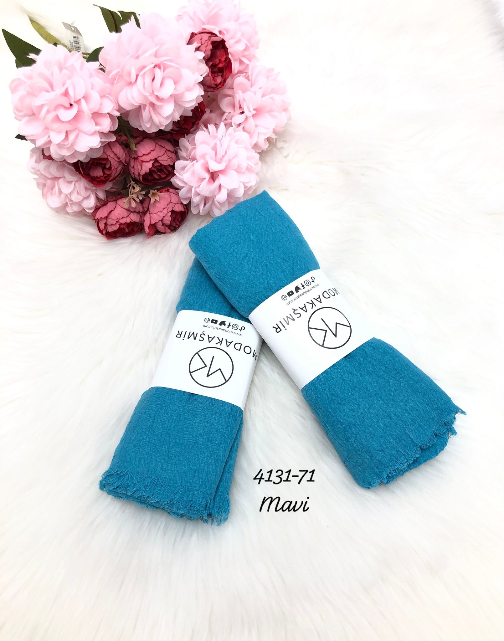 4131 Lüks Bambu Kraş Şal